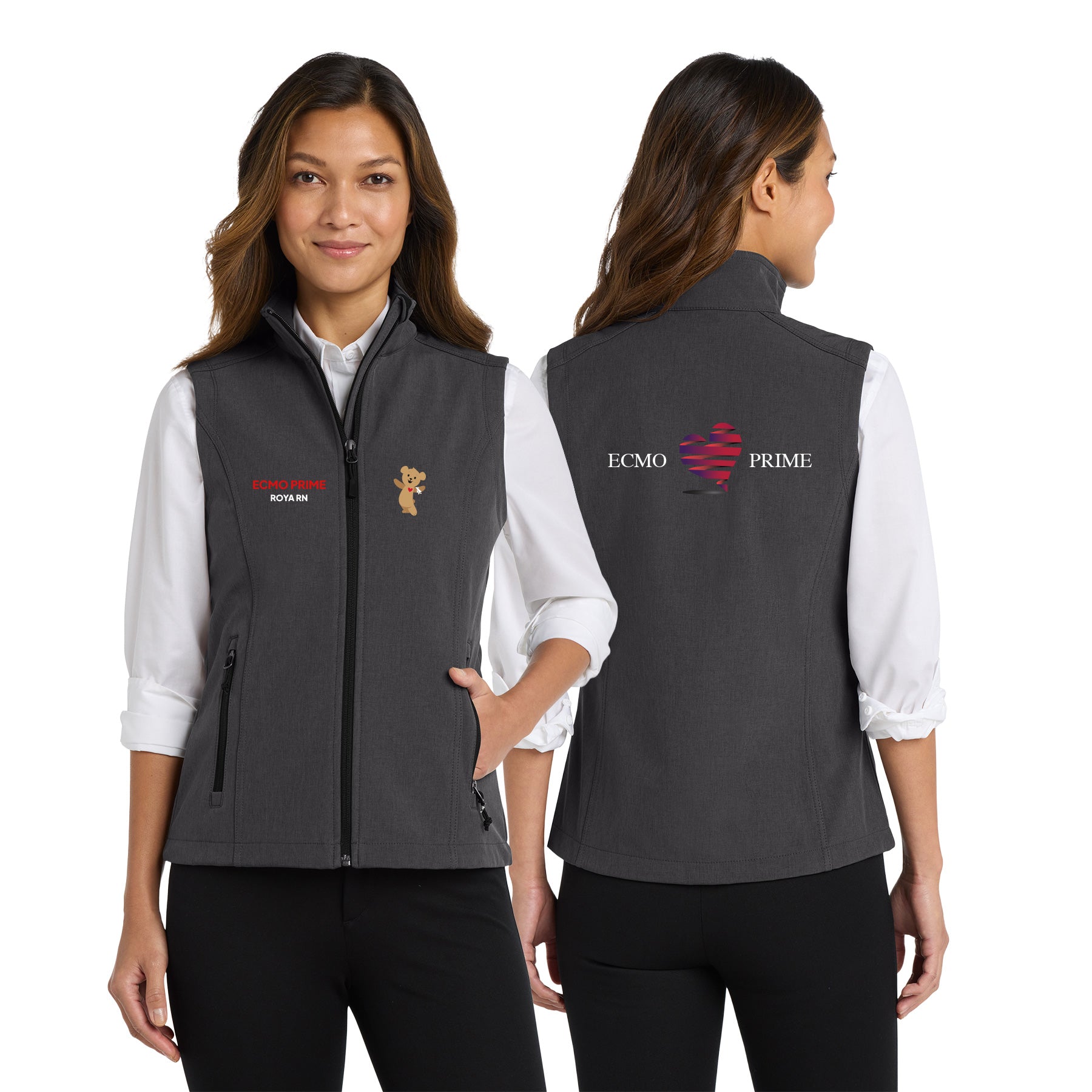 ECMO PRIME Port Authority Ladies Core Soft Shell Vest