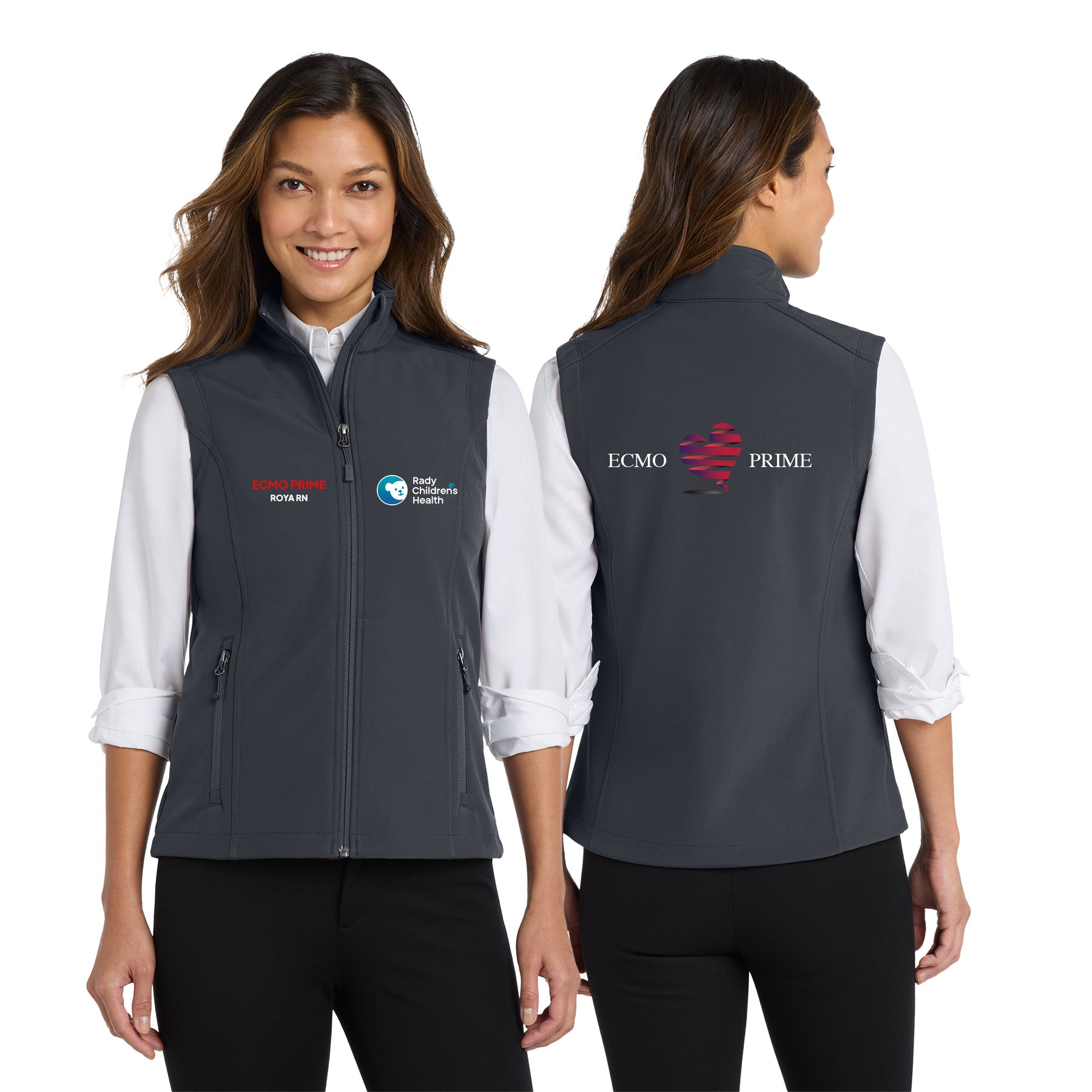 ECMO PRIME Port Authority Ladies Core Soft Shell Vest