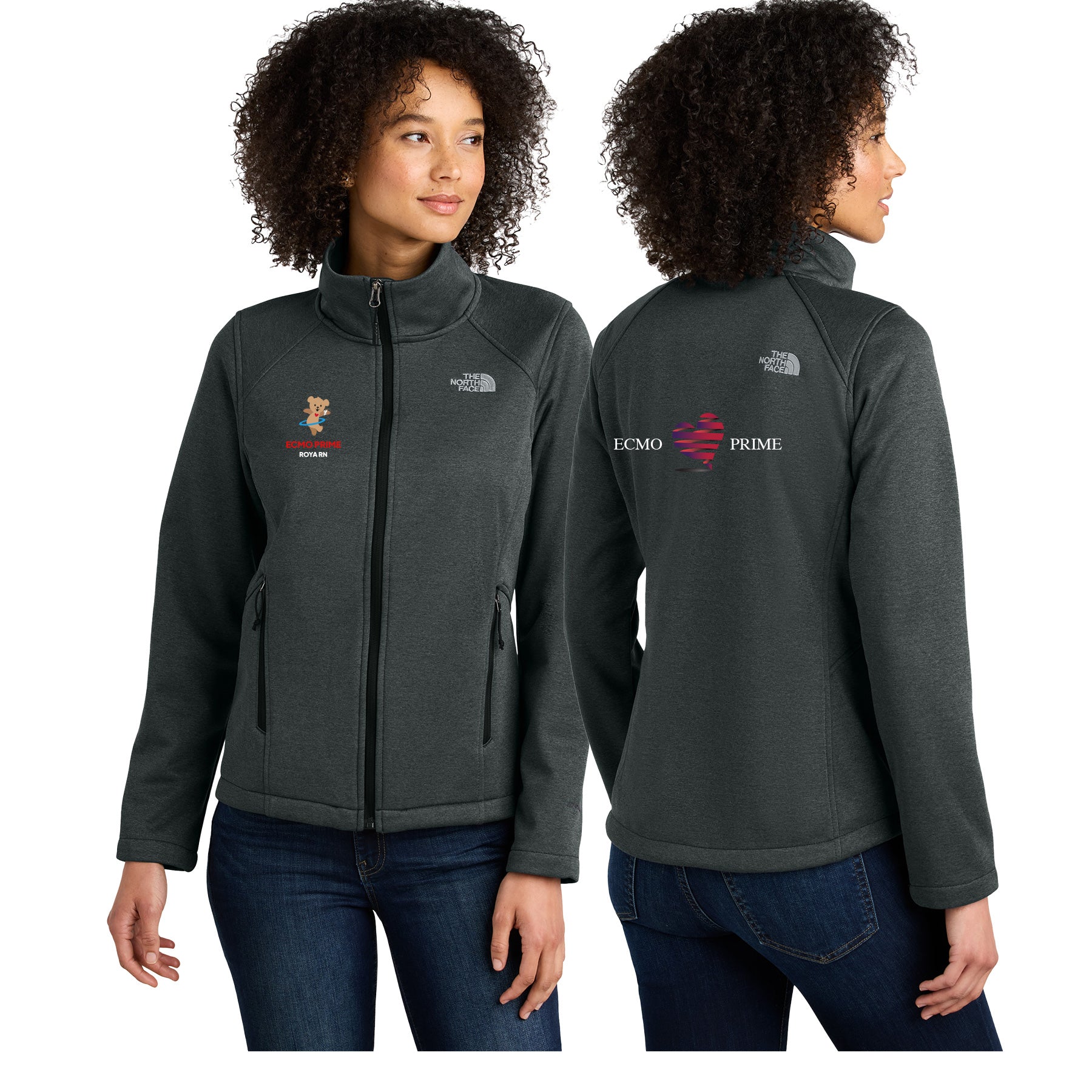 ECMO PRIME The North Face Women's Chest Ridgewall Soft Shell Jacket