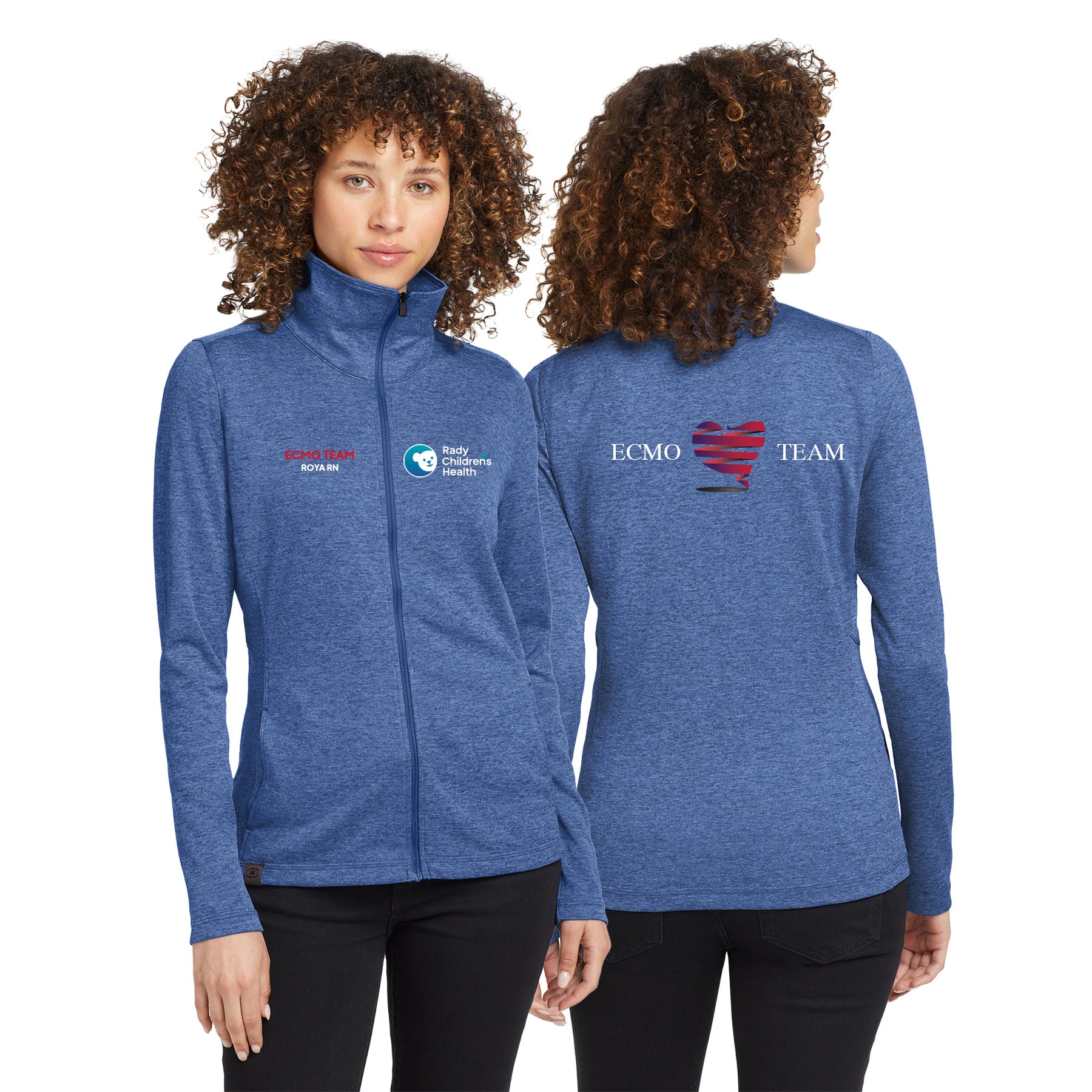 ECMO TEAM OGIO Women's Pixel Full-Zip