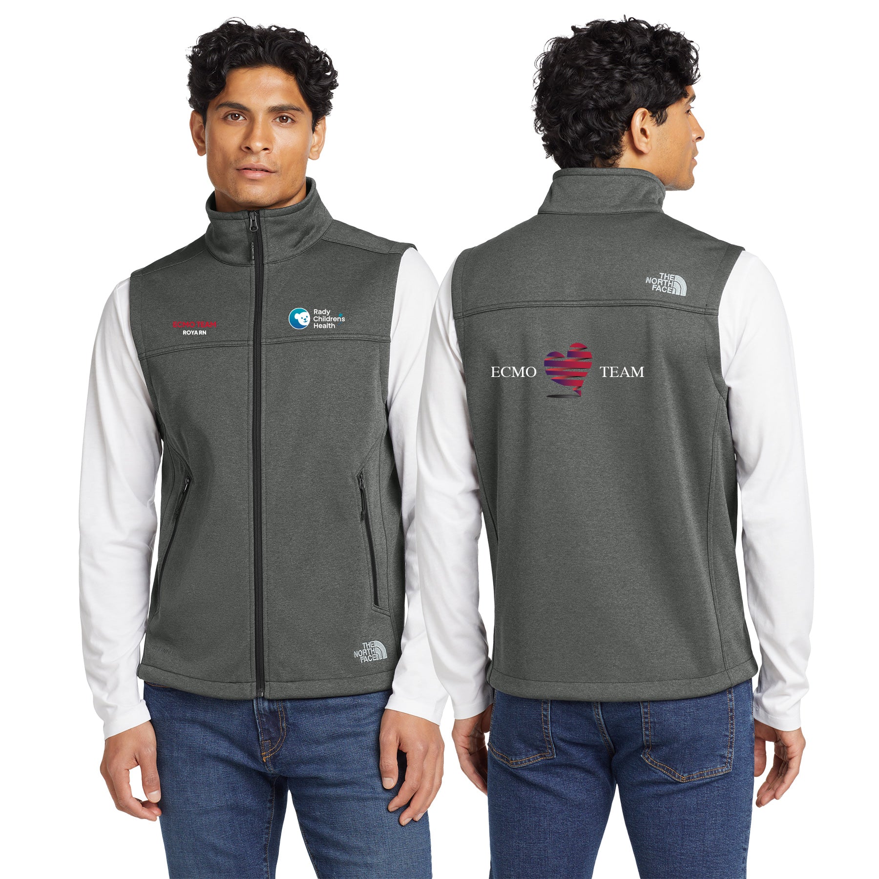 ECMO TEAM The North Face Ridgewall Soft Shell Vest