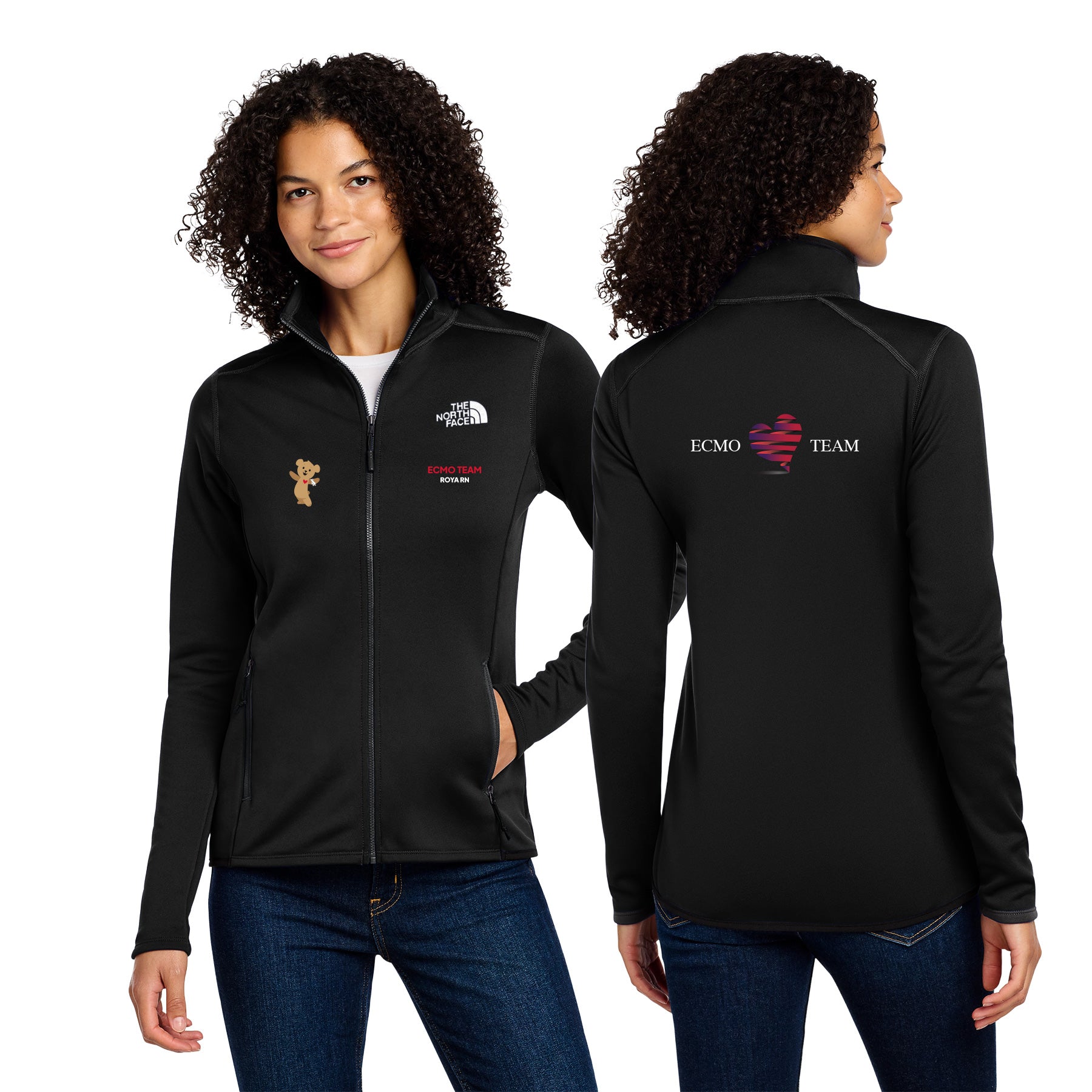 ECMO TEAM The North Face Women's Skyline Full-Zip Fleece Jacket