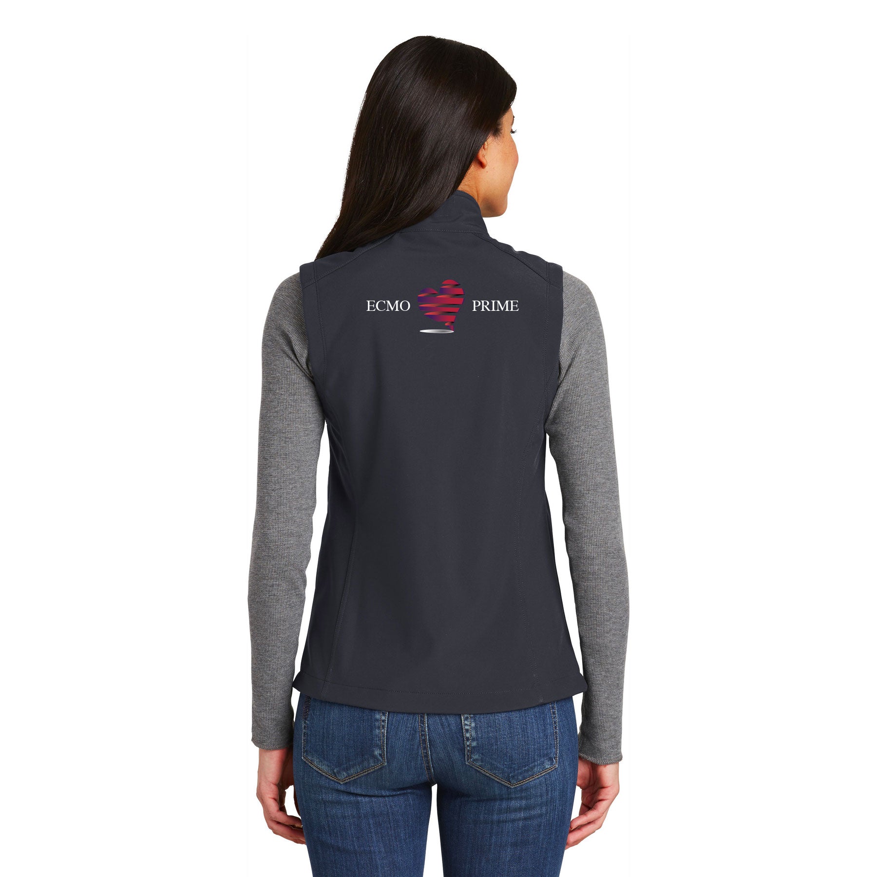 RADY'S ECMO PRIME LOGO LADIES CORE SOFT SHELL VEST