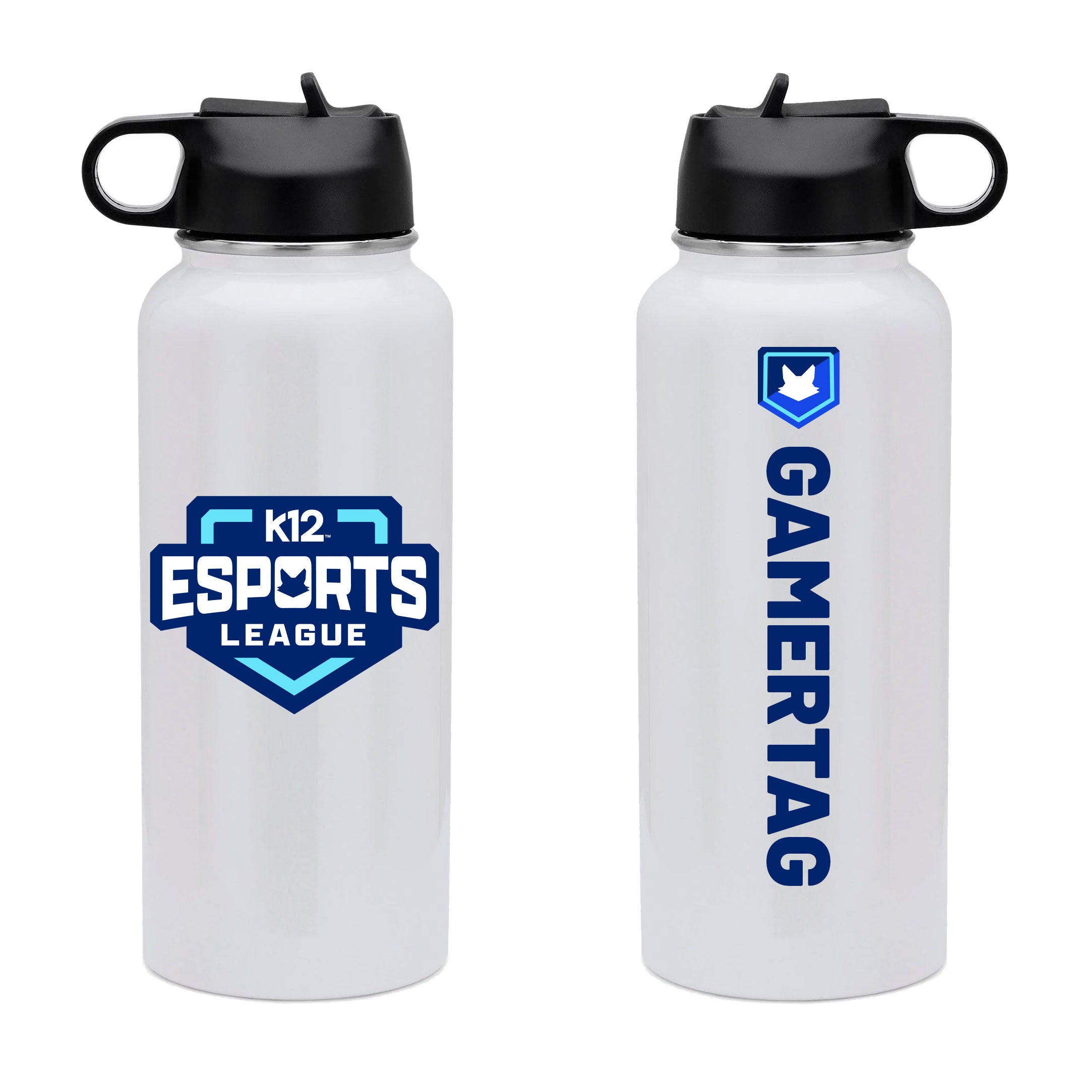 K12 ESPORTS LEAGUE LOGO 32OZ HYDRO WATER BOTTLE