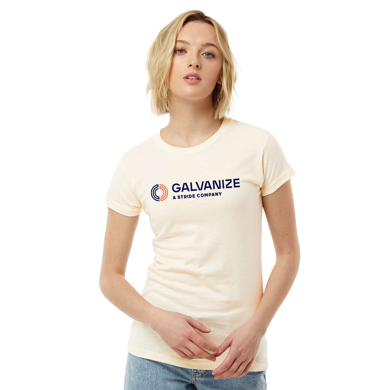 GALVANIZE LOGO SLIM FIT JERSEY TEE