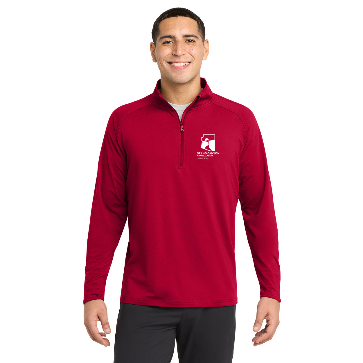 GRAND CANYON PA LOGO STRETCH 1/4-ZIP PULLOVER