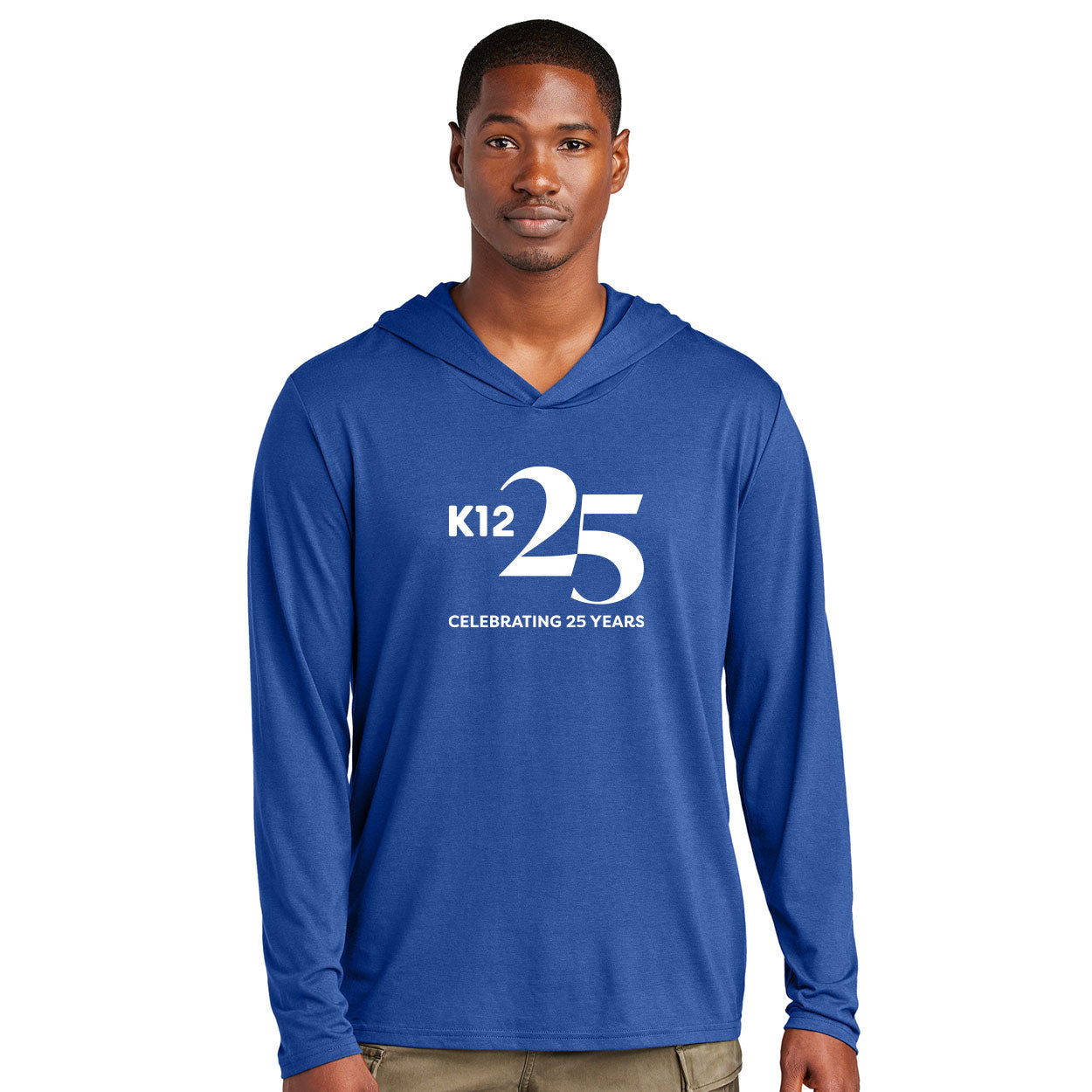 K12 25 YEARS LOGO LONG SLEEVE HOODIE