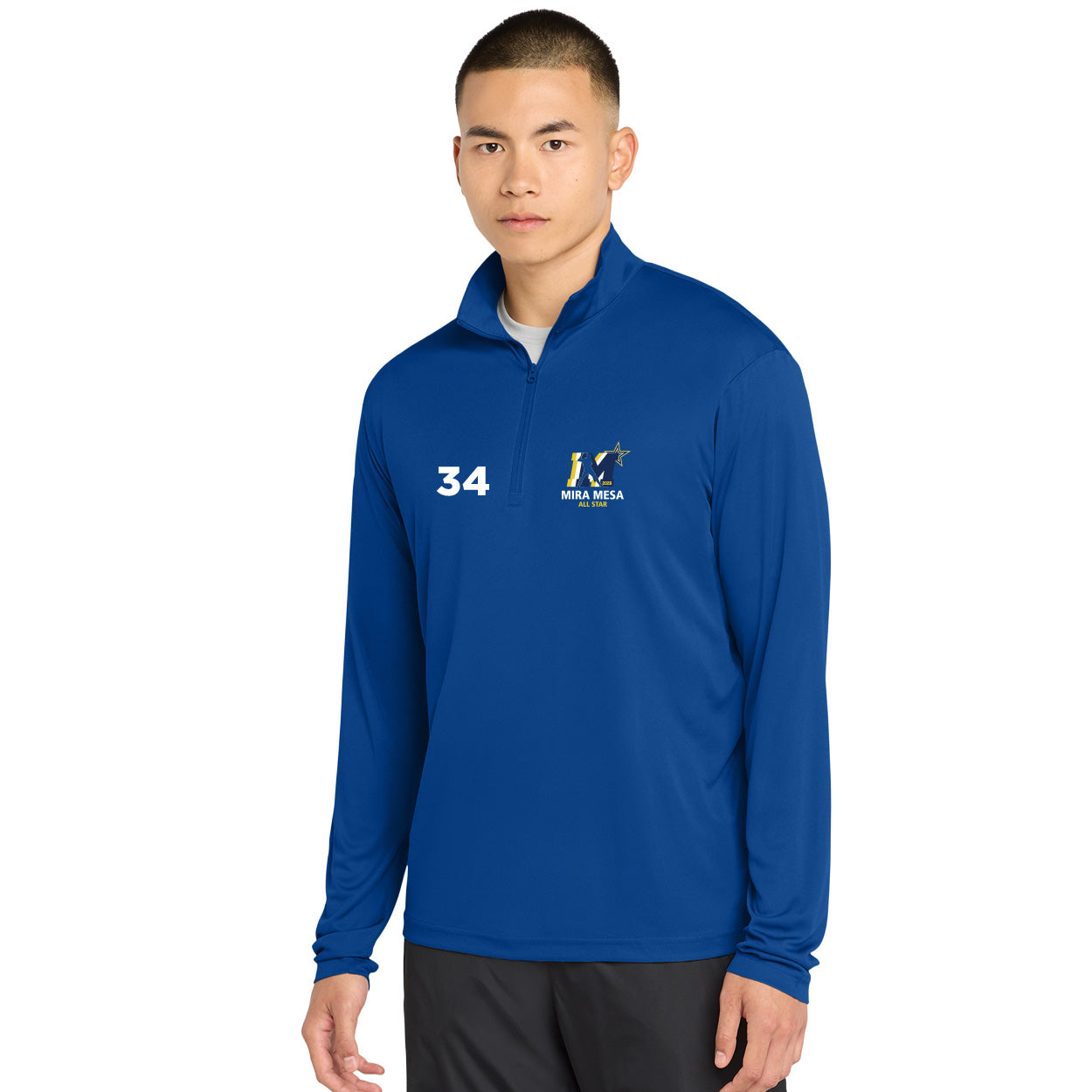 MMLL 26 ALL-STARS LOGO POSICHARGE¨ COMPETITOR 1/4-ZIP PULLOVER
