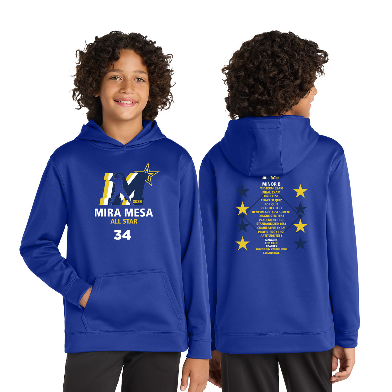 MMLL 26 ALL-STARS LOGO PERFORMANCE HOODED SWEATSHIRT