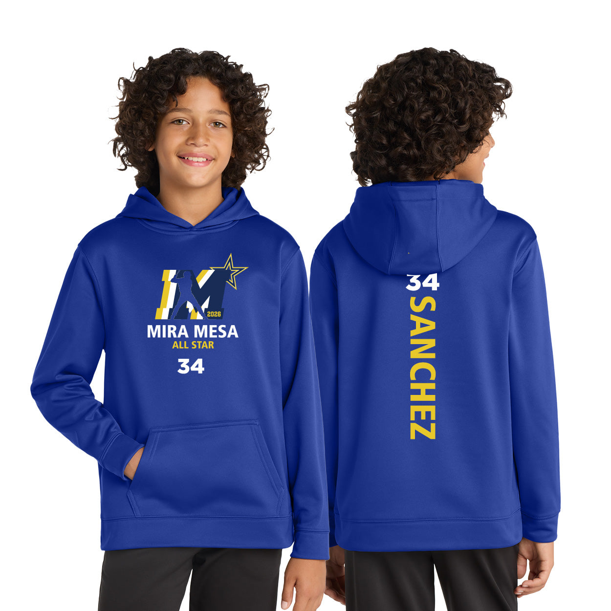 MMLL 26 ALL-STARS LOGO PERFORMANCE HOODED SWEATSHIRT