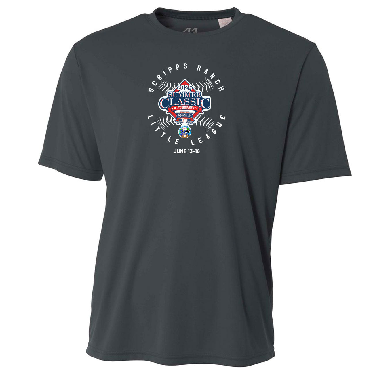 SUMMER CLASSIC LOGO PERFORMANCE SHORT SLEEVE TEE - YOUTH