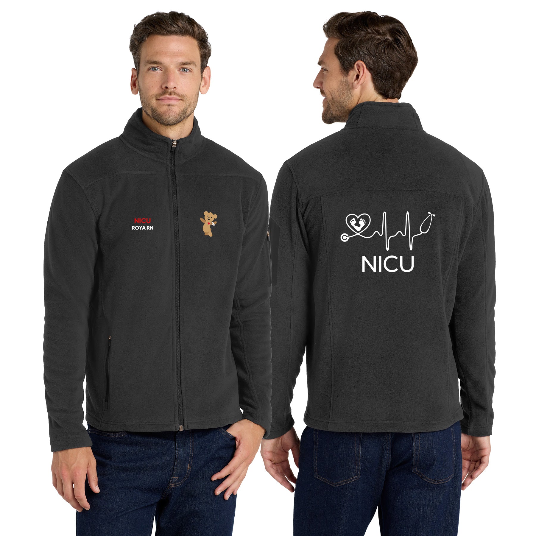RADY NICU SUMMIT FLEECE FULL-ZIP JACKET
