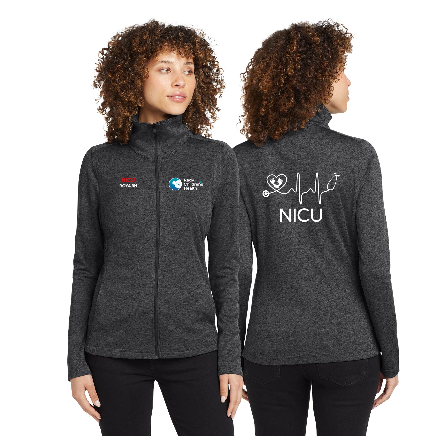 RADY NICU OGIO WOMEN'S PIXEL FULL-ZIP