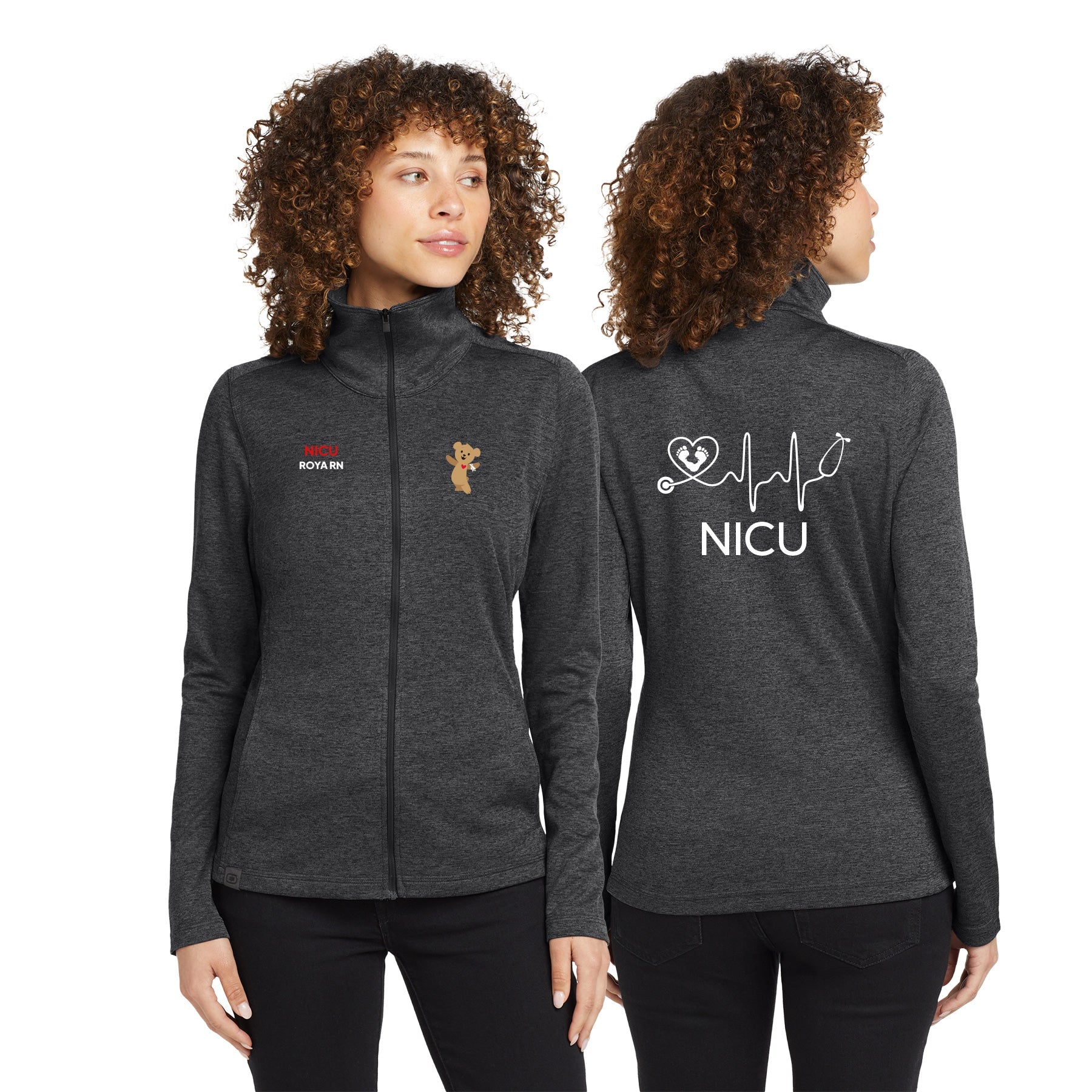 RADY NICU OGIO WOMEN'S PIXEL FULL-ZIP