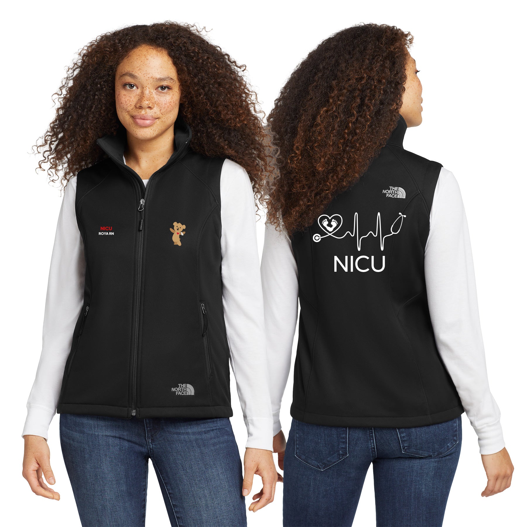 RADY NICU THE NORTH FACE WOMEN'S RIDGEWALL SOFT SHELL VEST