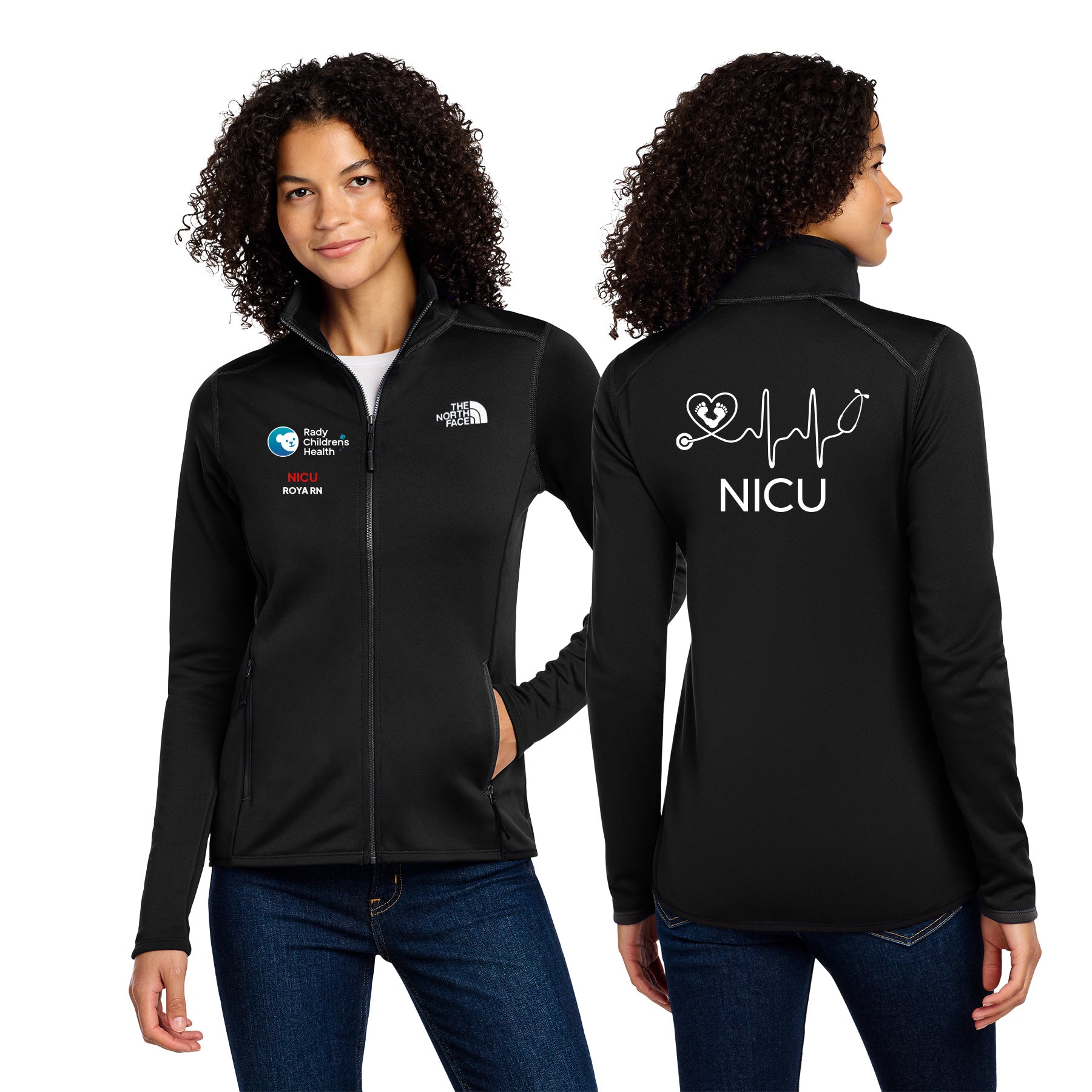 RADY NICU THE NORTH FACE WOMEN'S SKYLINE FULL-ZIP FLEECE JACKET