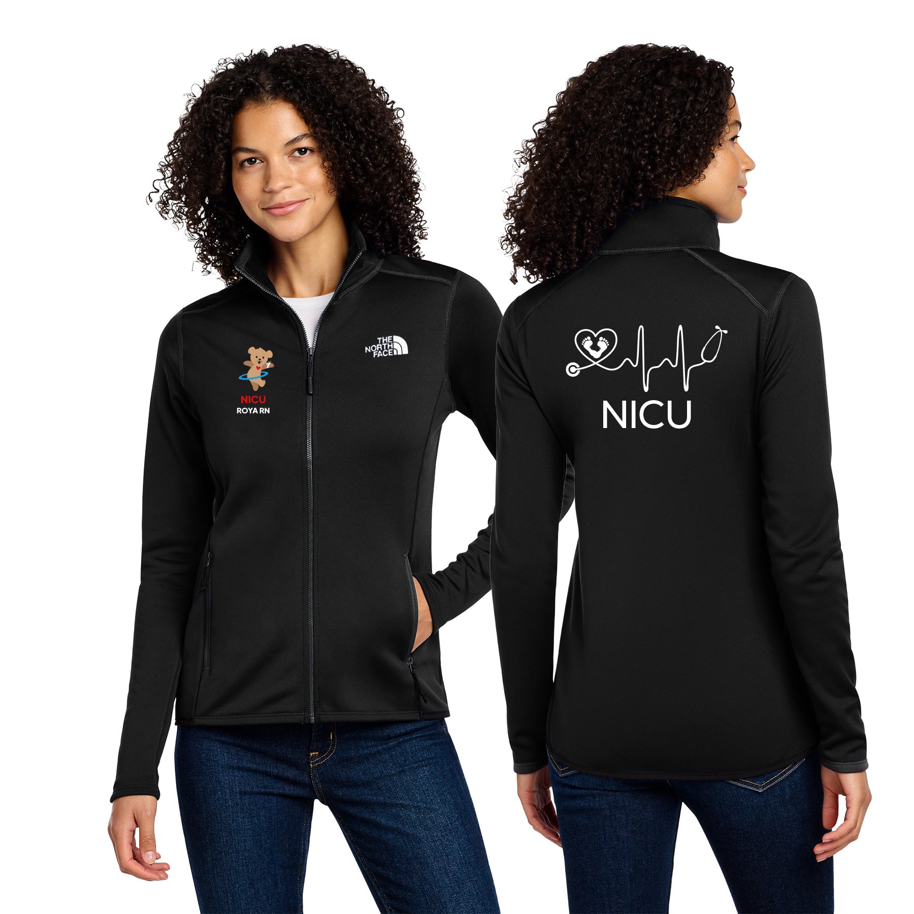 RADY NICU THE NORTH FACE WOMEN'S SKYLINE FULL-ZIP FLEECE JACKET