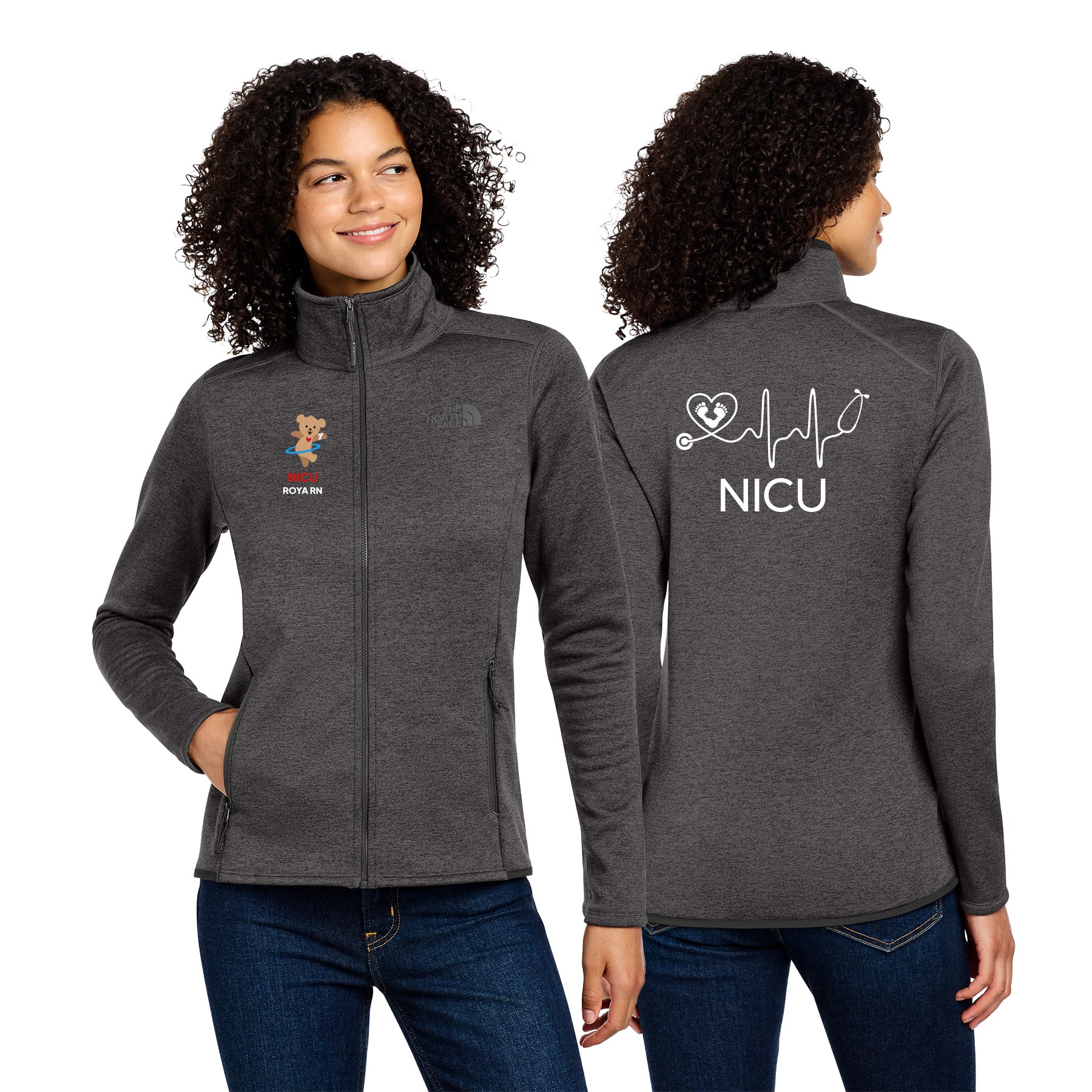 RADY NICU THE NORTH FACE WOMEN'S SKYLINE FULL-ZIP FLEECE JACKET