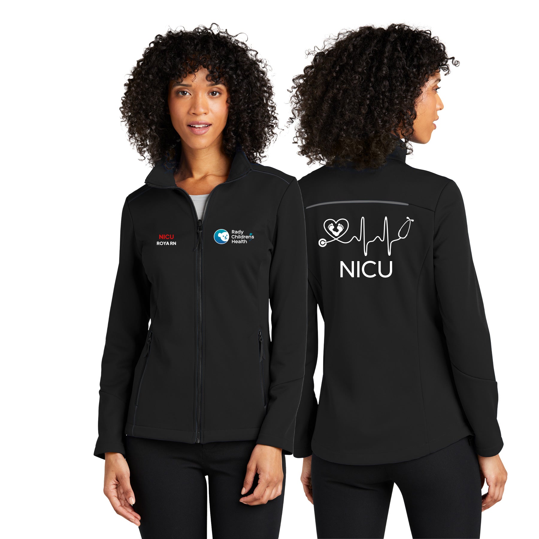 RADY NICU WOMEN'S COLLECTIVE TECH SOFT SHELL JACKET