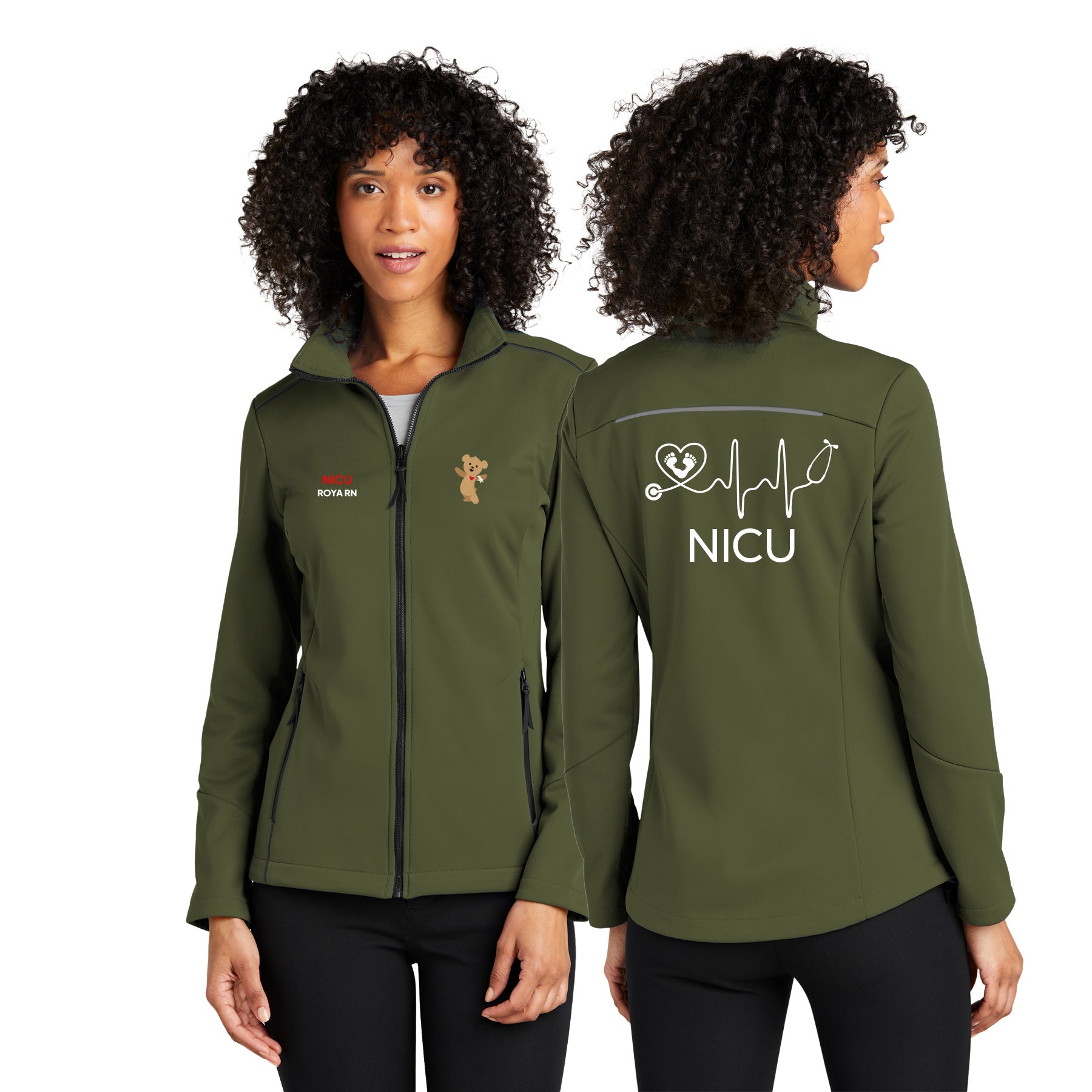 RADY NICU WOMEN'S COLLECTIVE TECH SOFT SHELL JACKET