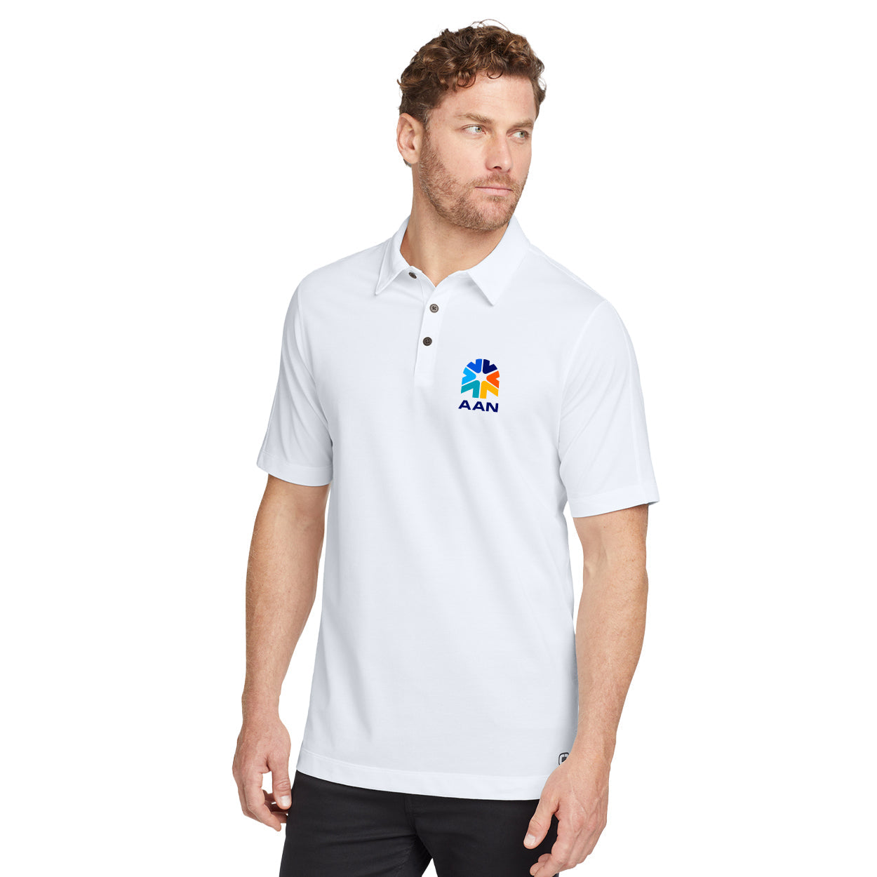 AAN LOGO ONYX POLO