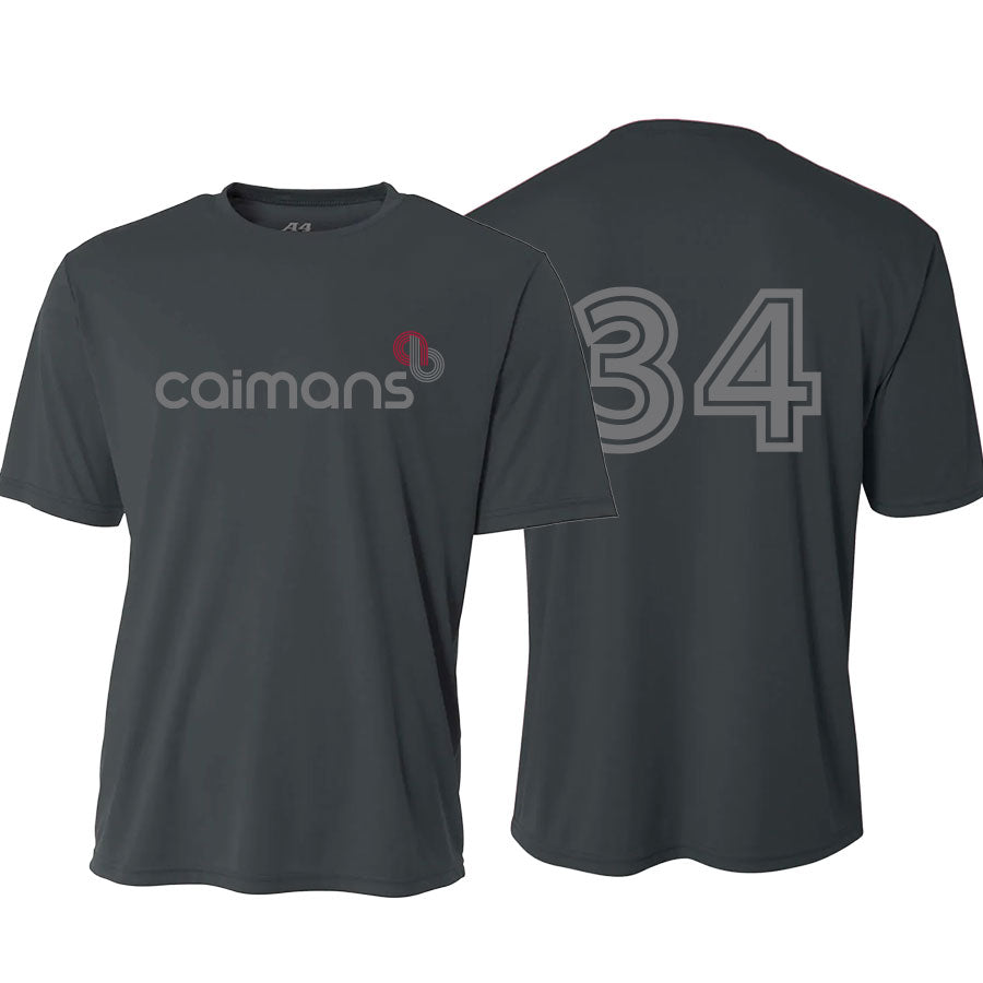 ACADEMY OF BASEBALL CAIMANS PERFORMANCE SHORT SLEEVE TEE