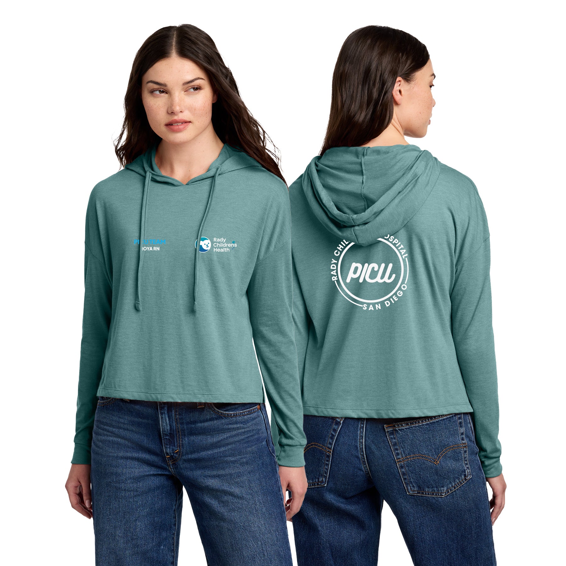 PICU Women's Midi Long Sleeve Hoodie