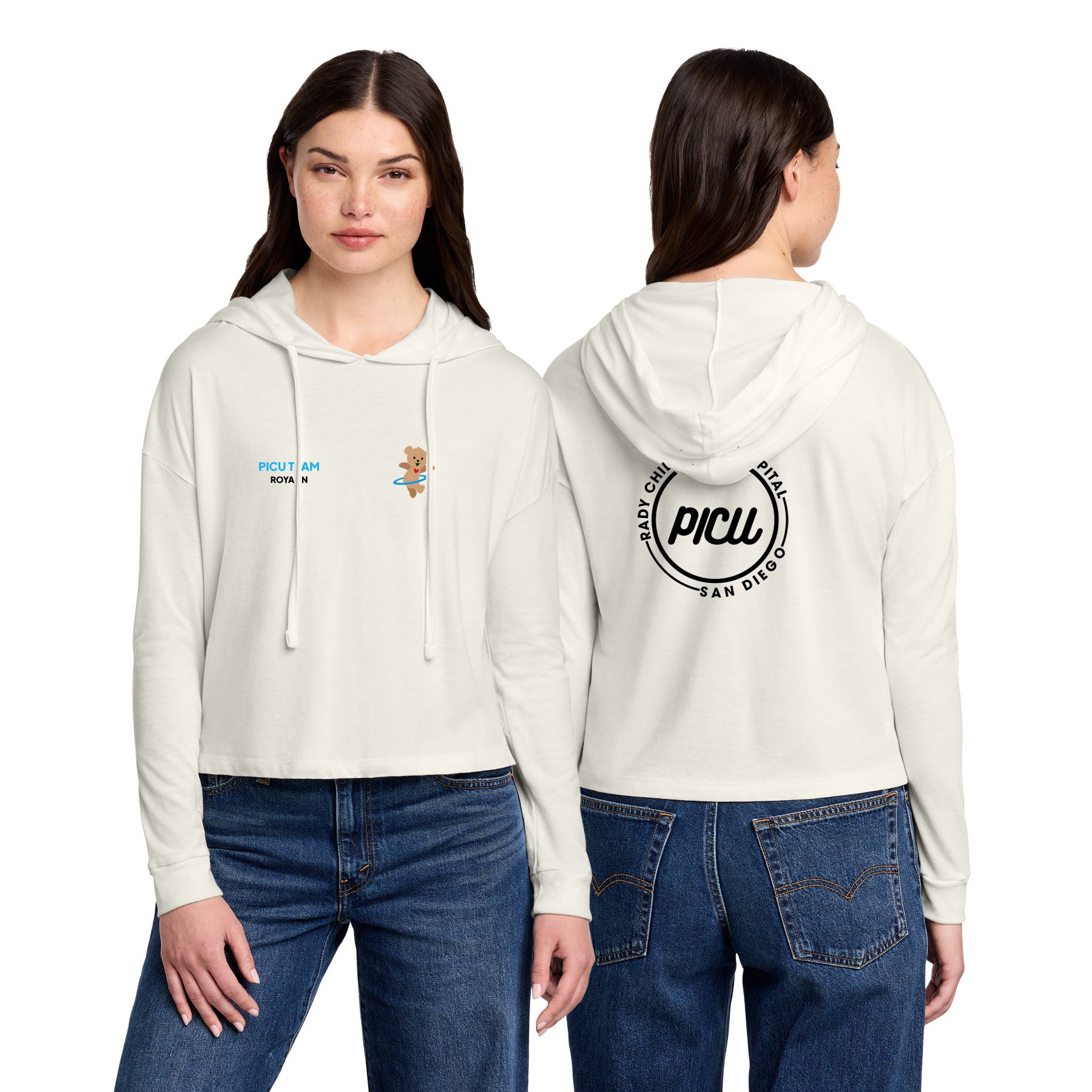 PICU Women's Midi Long Sleeve Hoodie