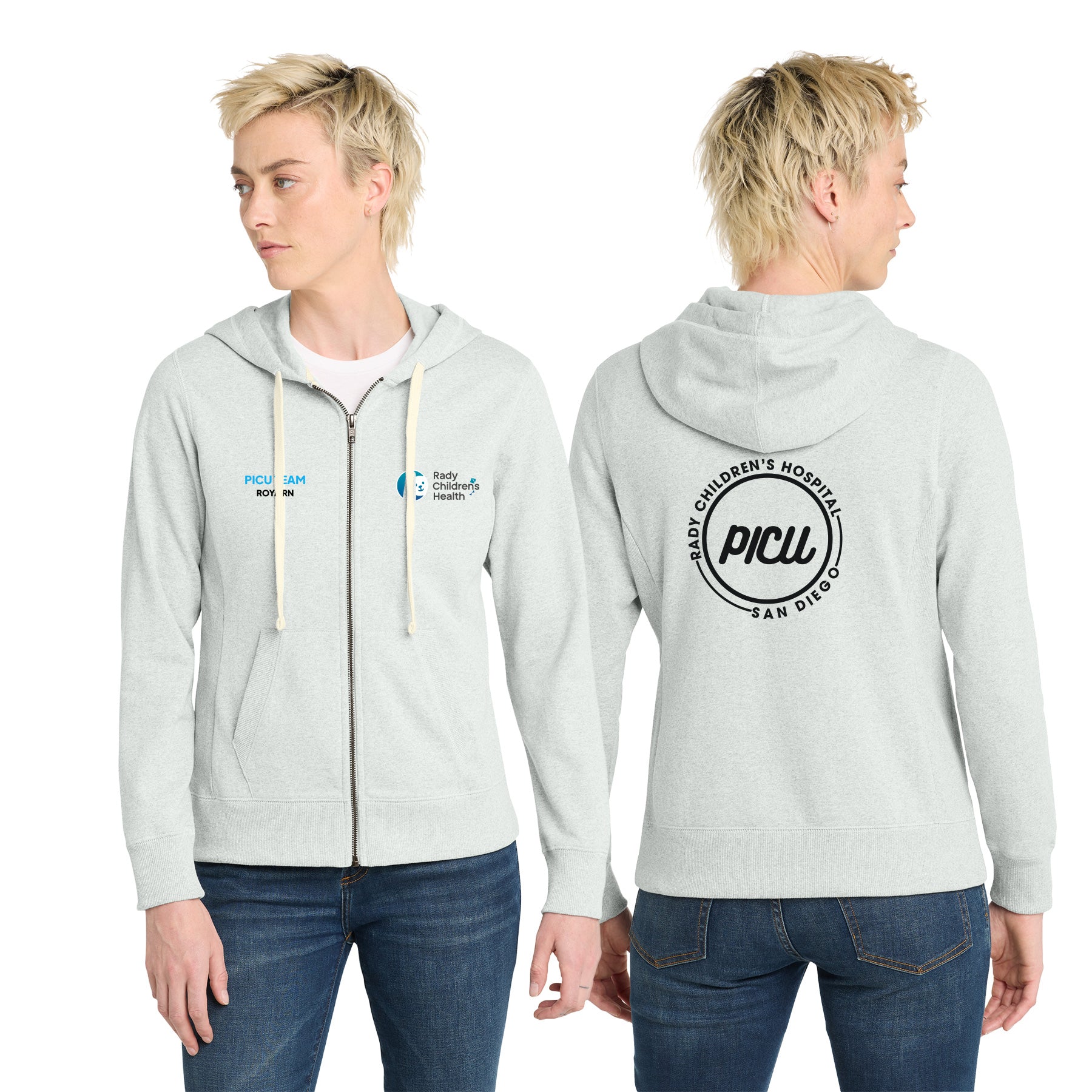 PICU Women's Full-Zip Hoodie