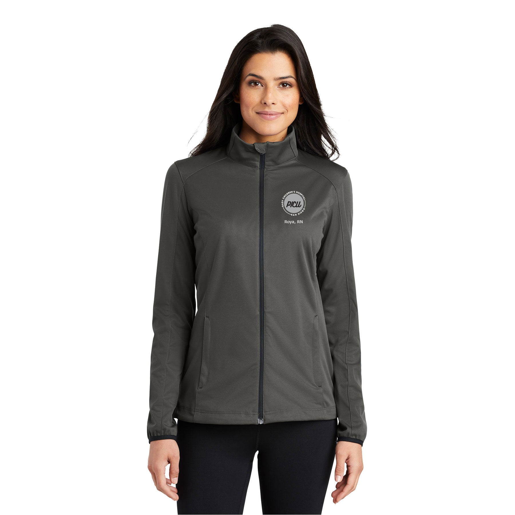 RADY'S PICU PORT AUTHORITY LADIES ACTIVE SOFT SHELL JACKET