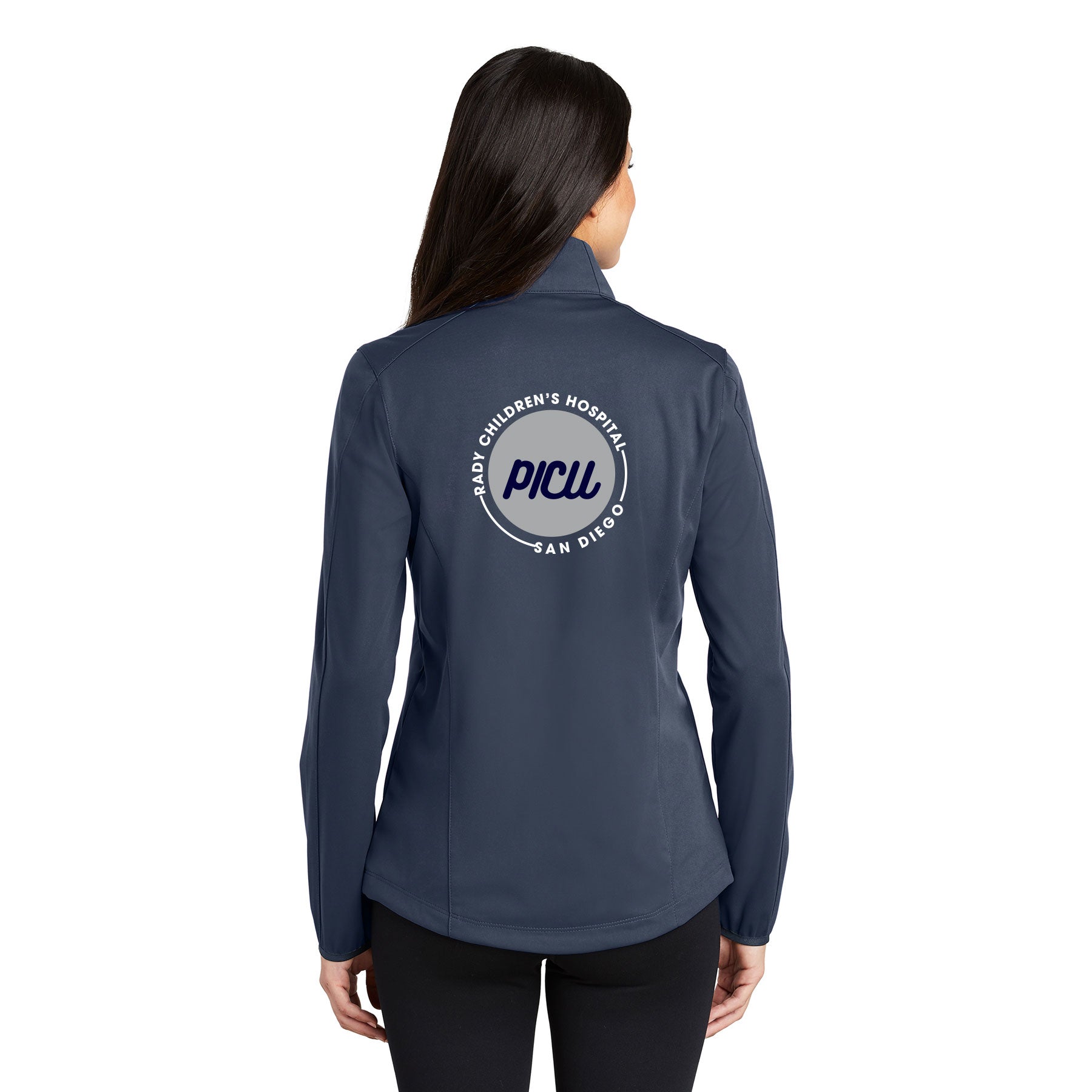 RADY'S PICU PORT AUTHORITY LADIES ACTIVE SOFT SHELL JACKET