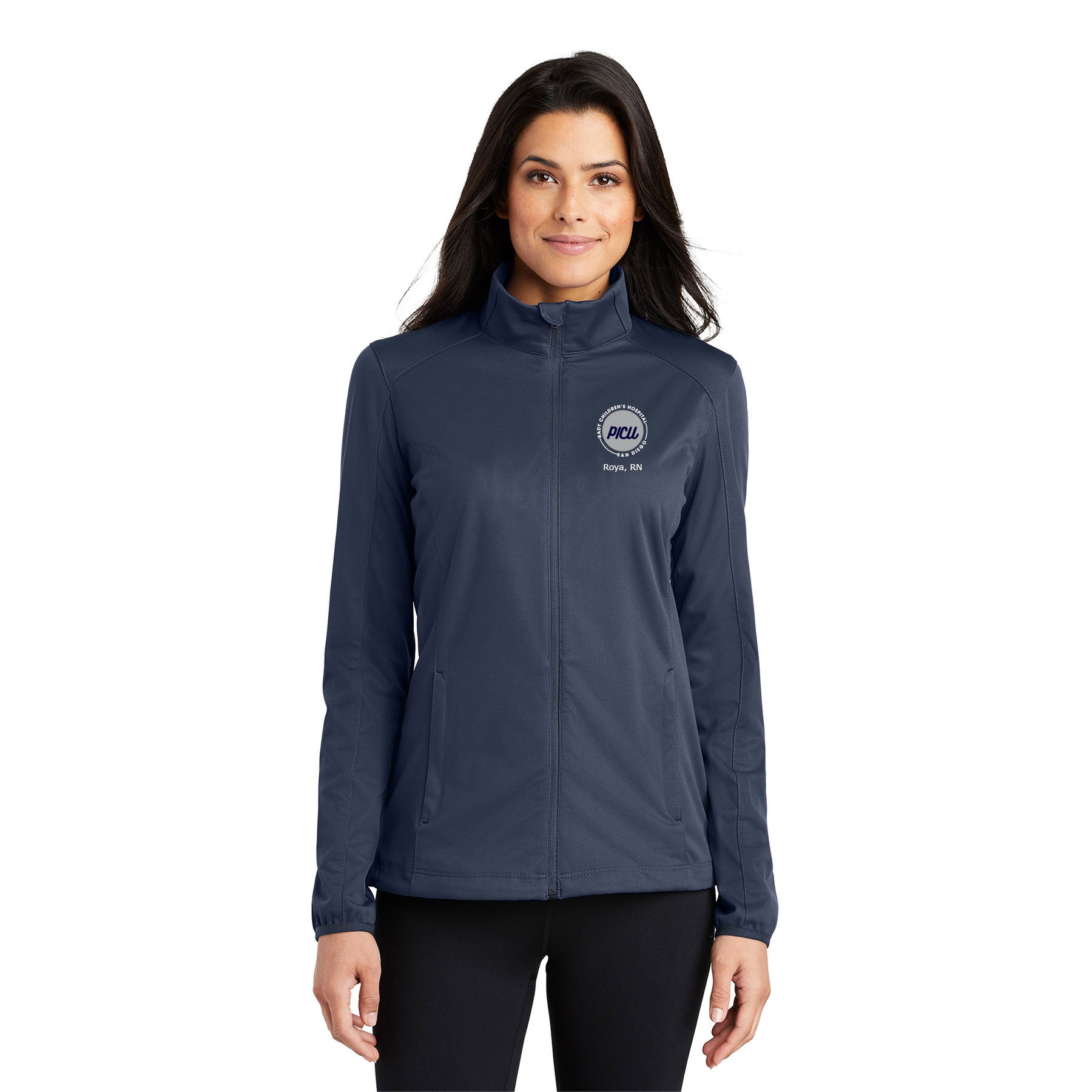 RADY'S PICU PORT AUTHORITY LADIES ACTIVE SOFT SHELL JACKET