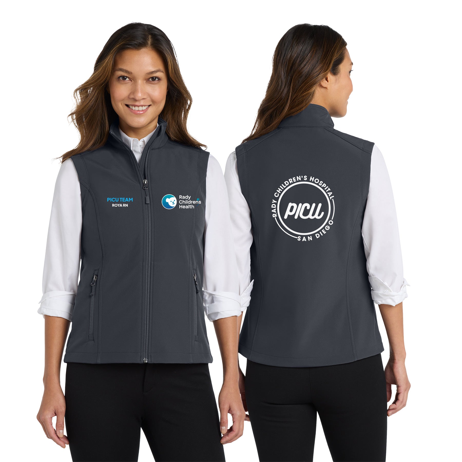 PICU Port Authority Ladies Core Soft Shell Vest