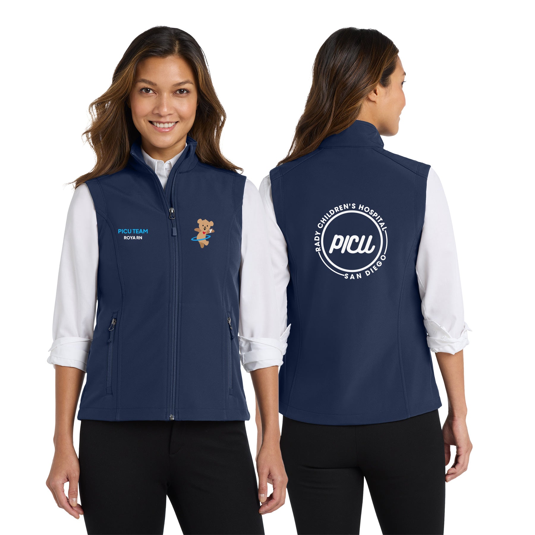 PICU Port Authority Ladies Core Soft Shell Vest