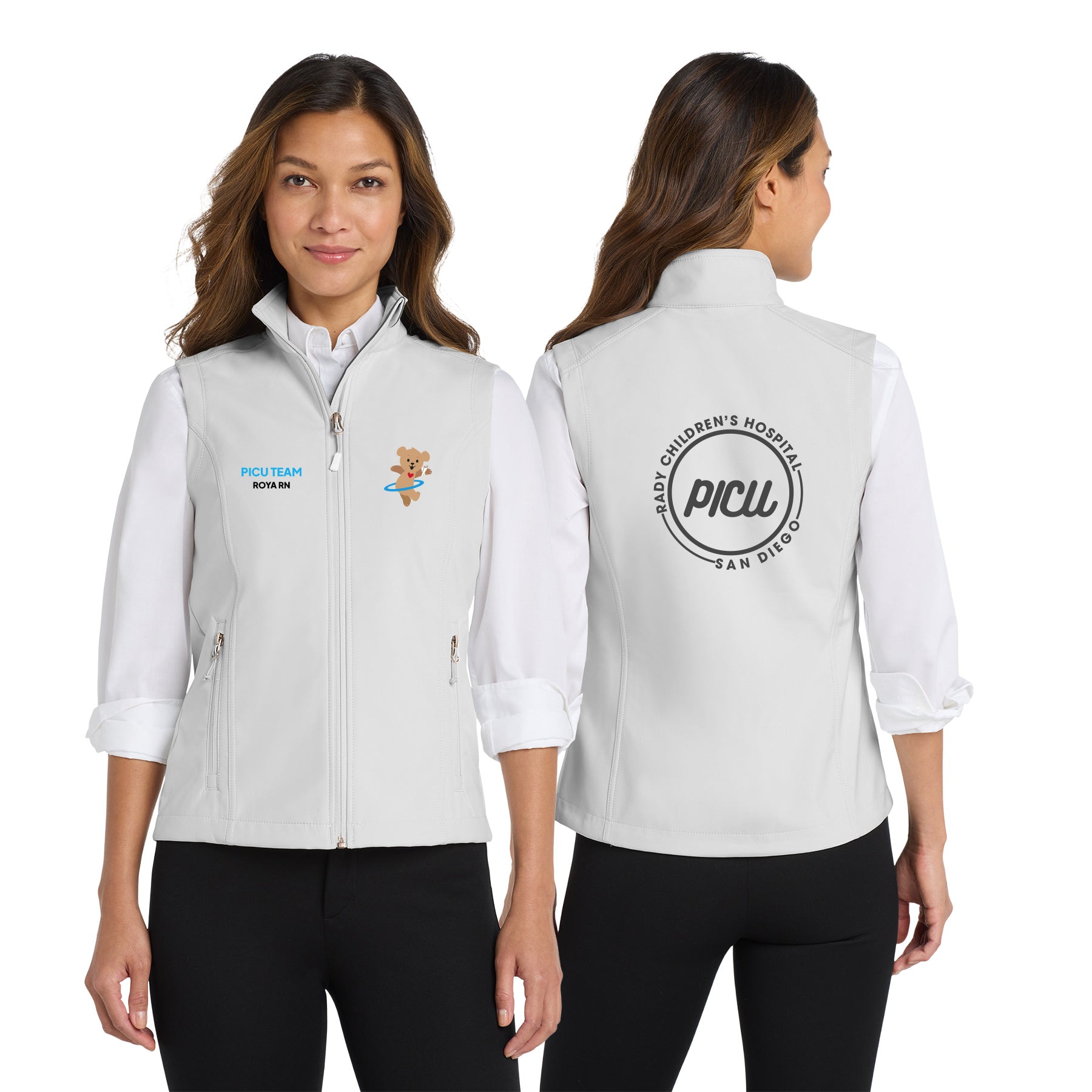 PICU Port Authority Ladies Core Soft Shell Vest