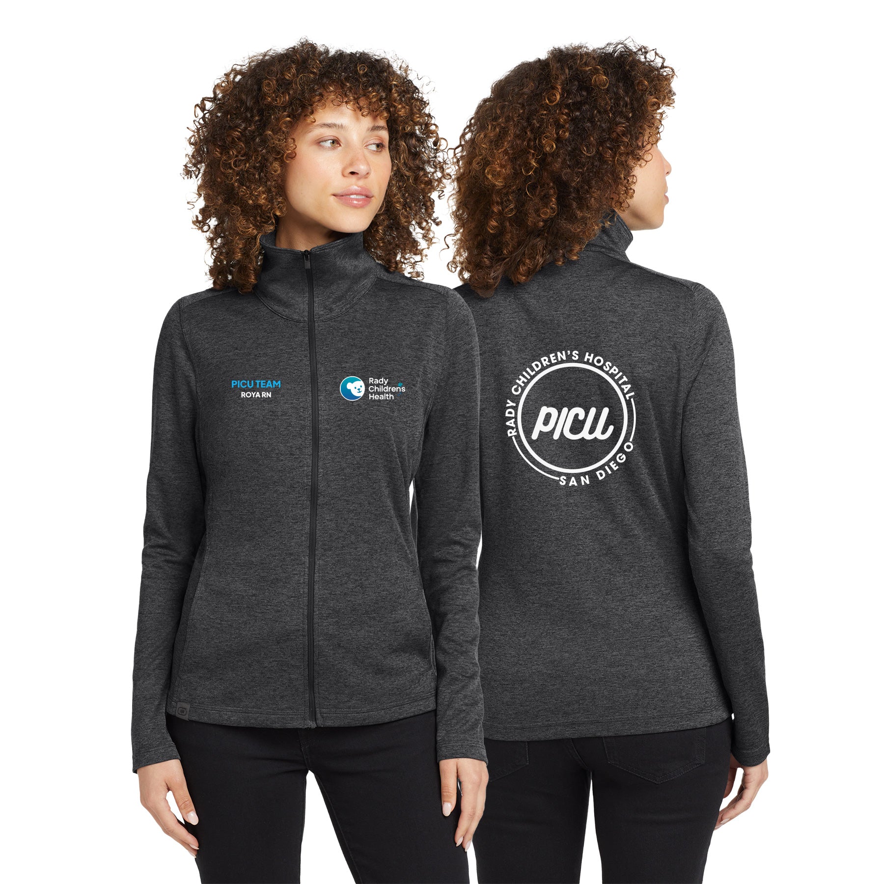 PICU OGIO Women's Pixel Full-Zip
