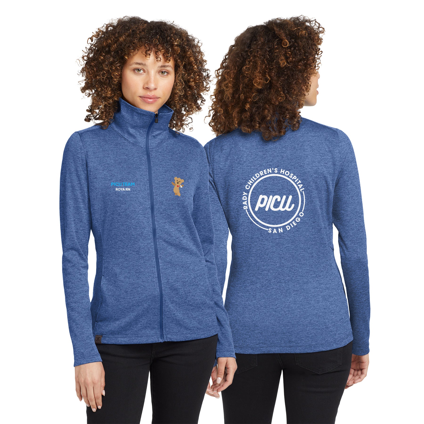 PICU OGIO Women's Pixel Full-Zip
