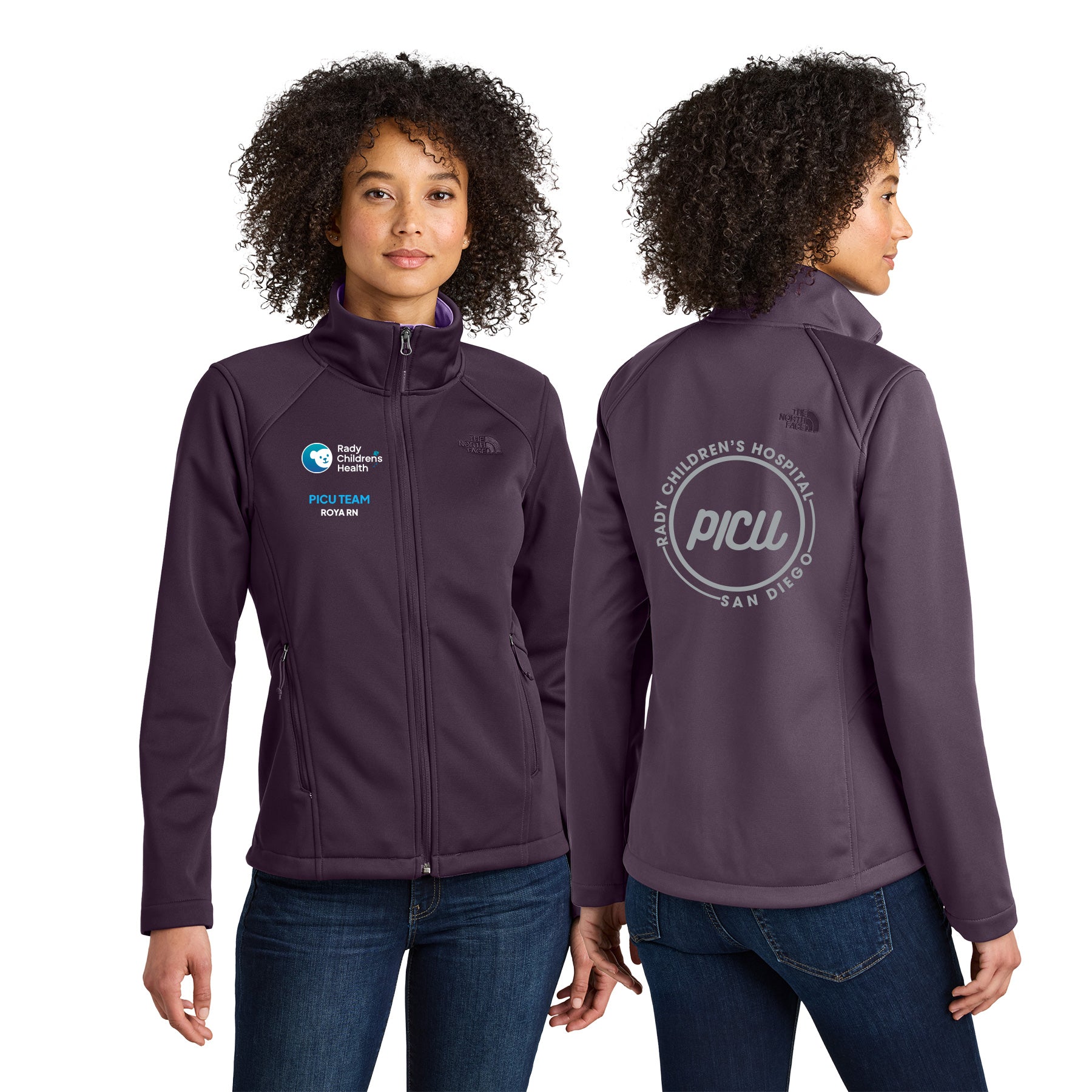 PICU The North Face Women's Chest Ridgewall Soft Shell Jacket
