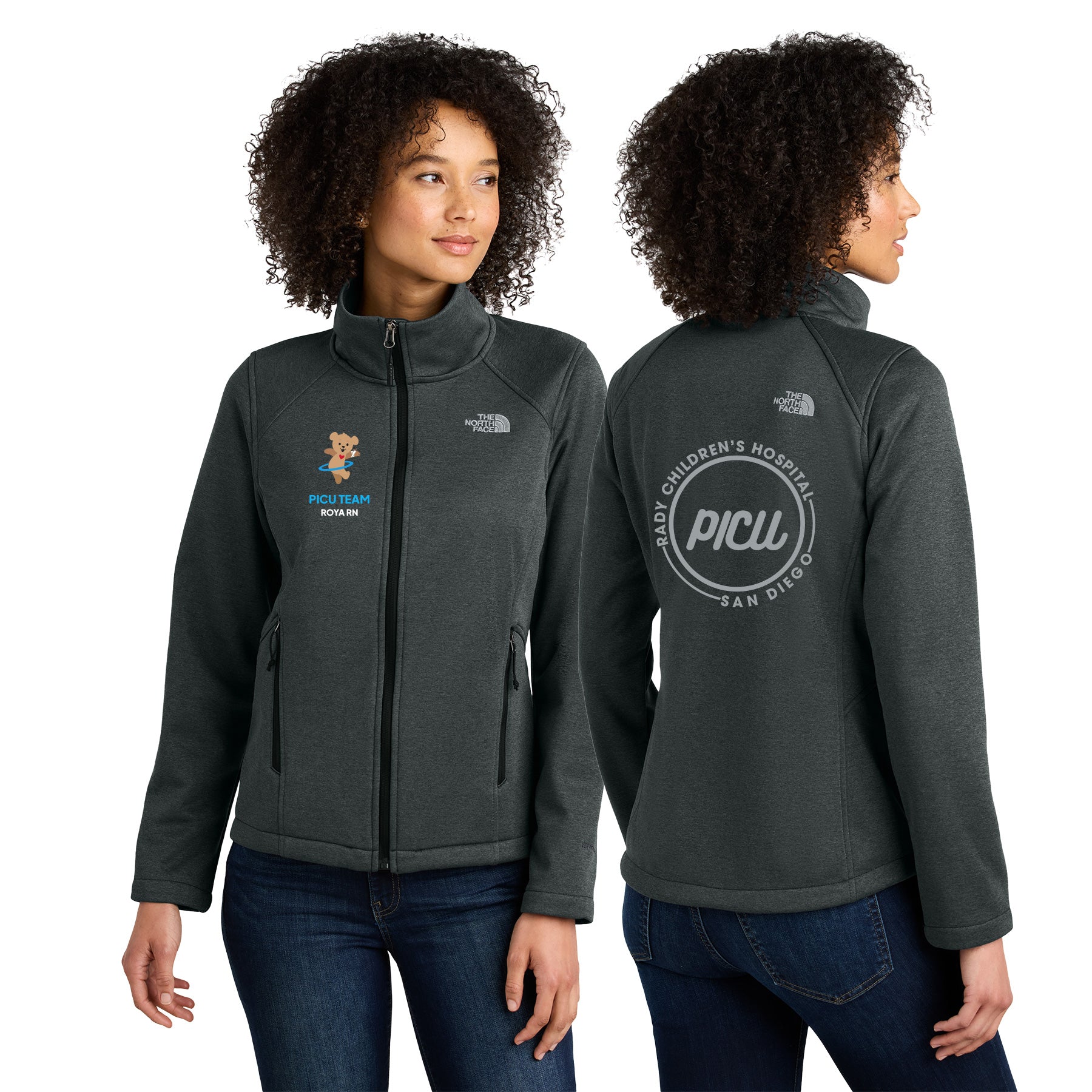 PICU The North Face Women's Chest Ridgewall Soft Shell Jacket