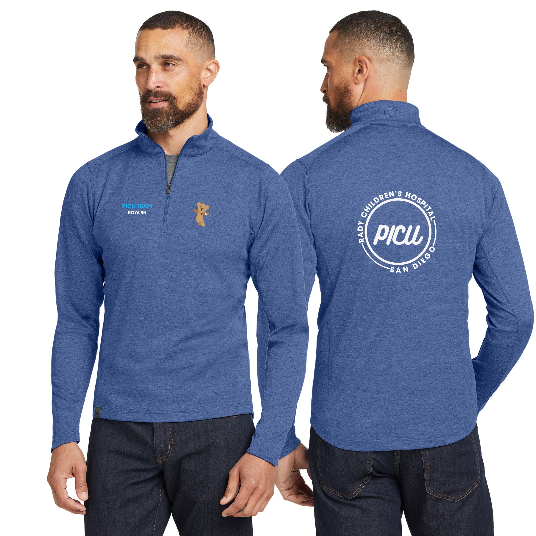 PICU OGIO Pixel 1/4-Zip