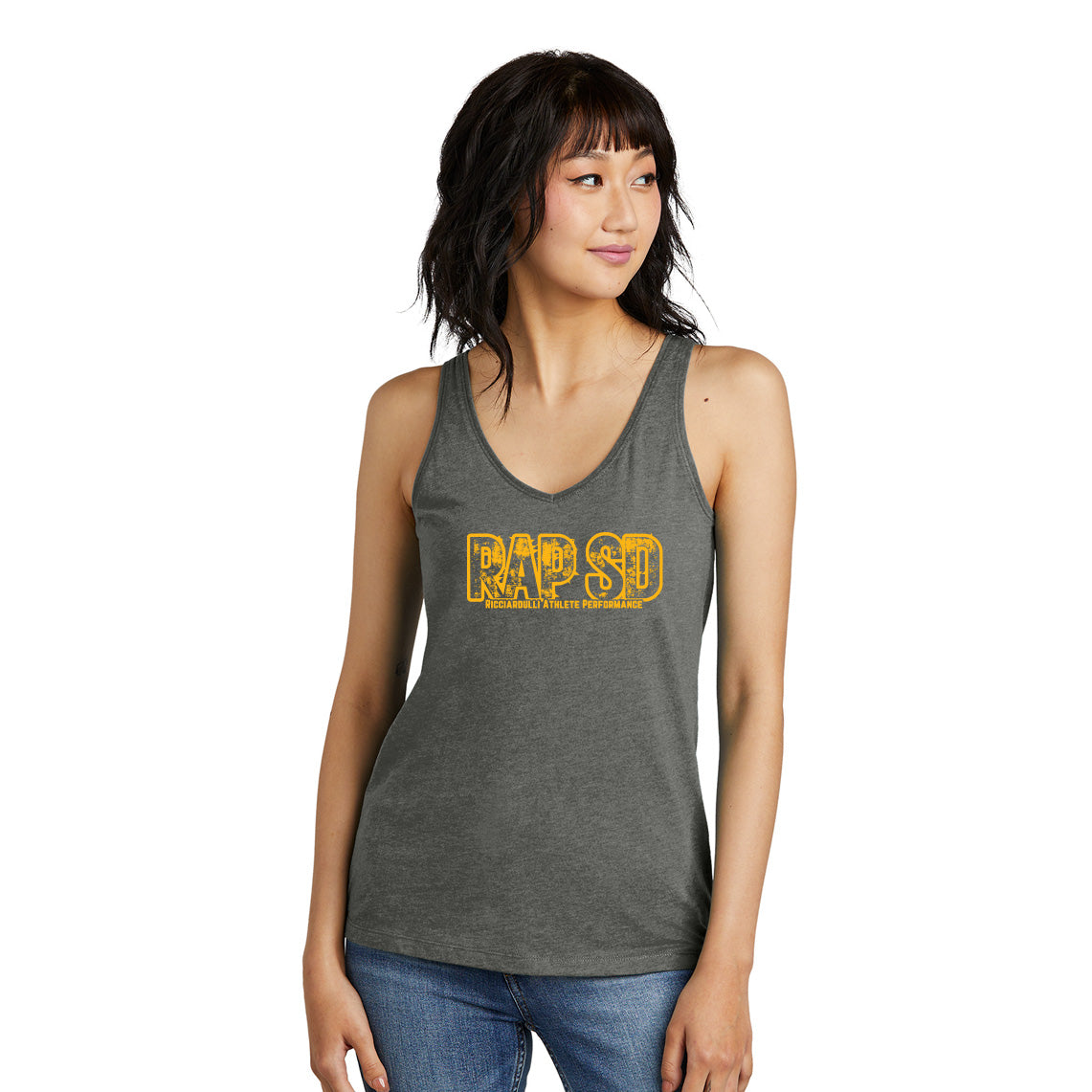 RAP SD LOGO WOMENÕS PERFECT BLEND V-NECK TANK