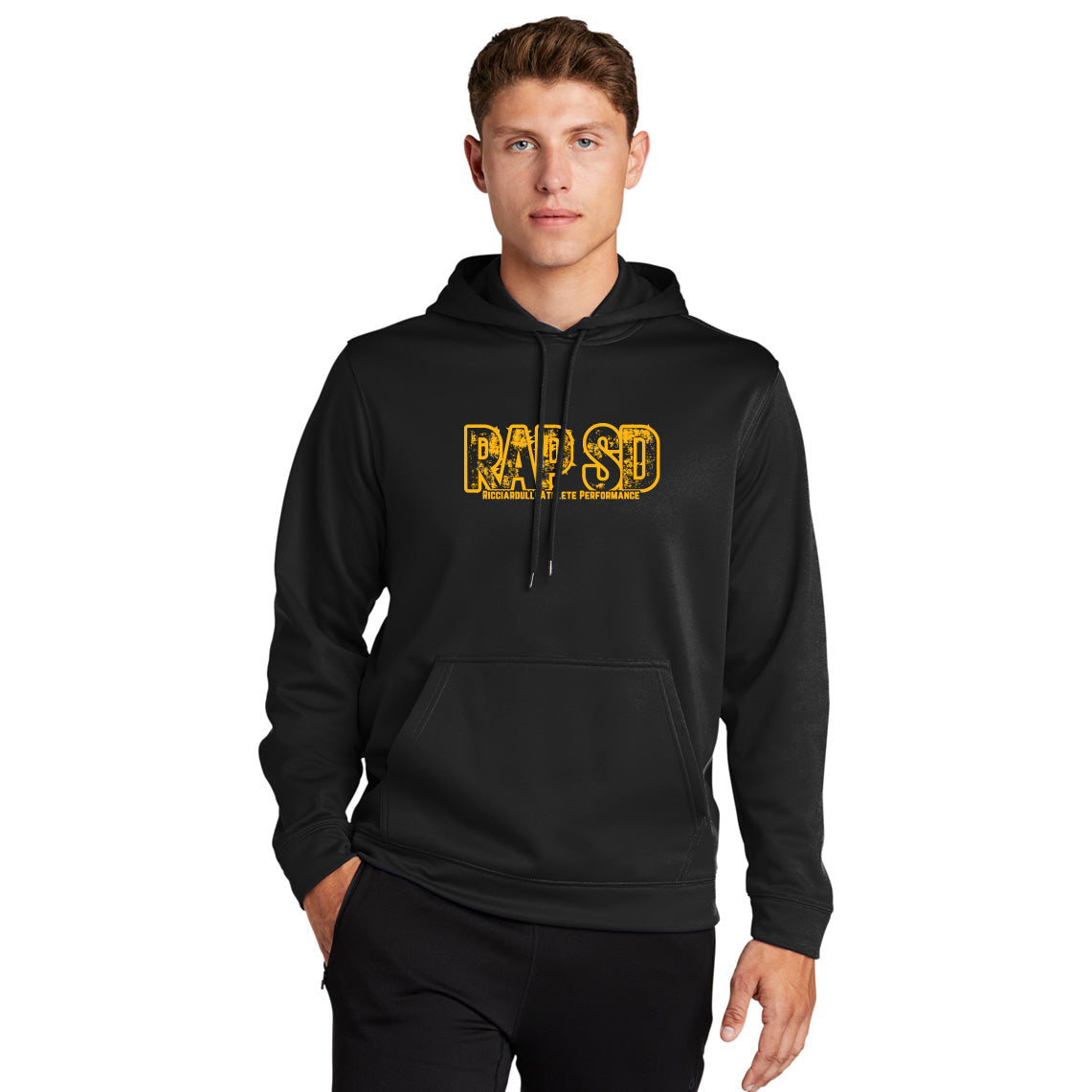 RAP SD LOGO PERFORMANCE HOODED SWEATSHIRT