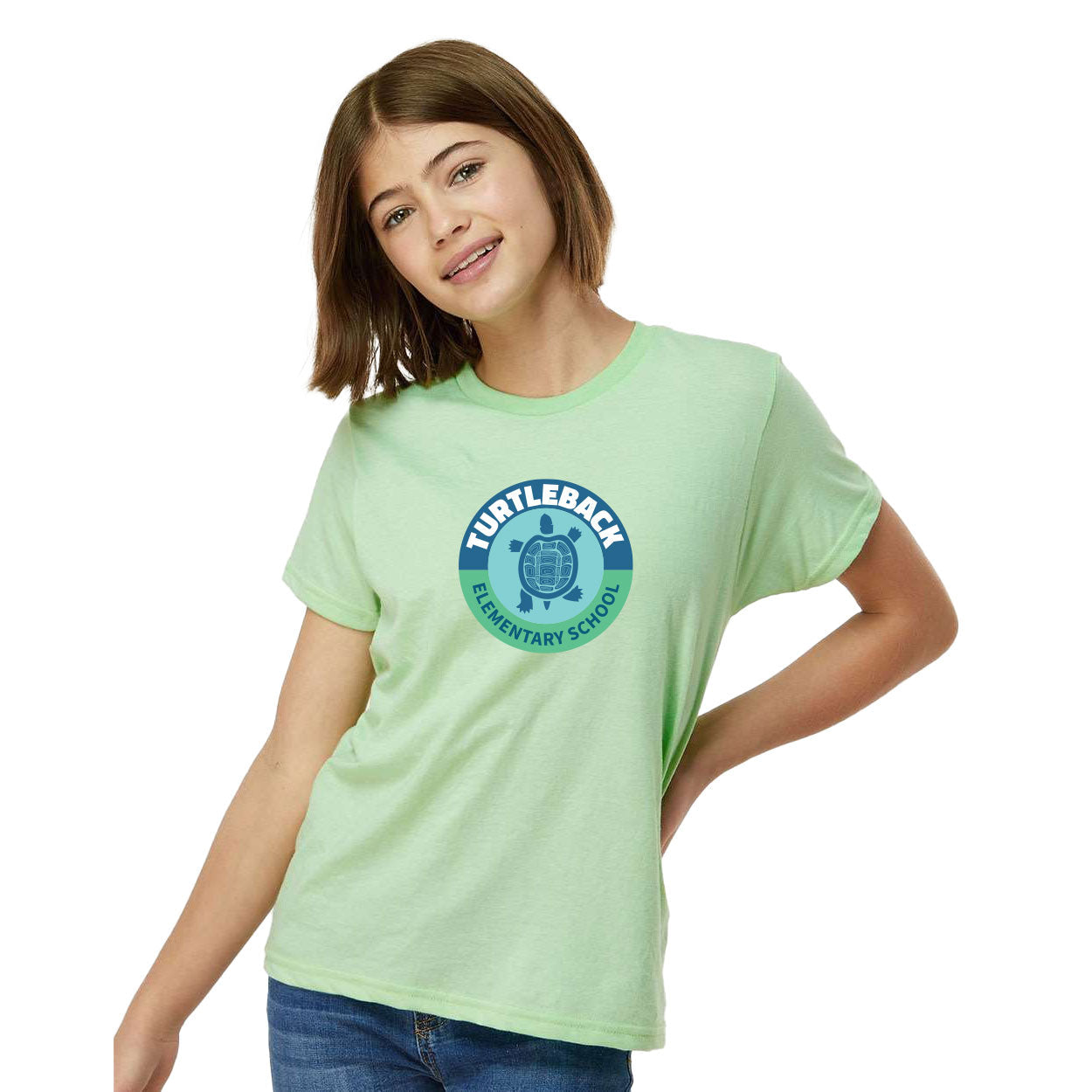 TURTLEBACK ELEMENTARY LOGO T-SHIRT