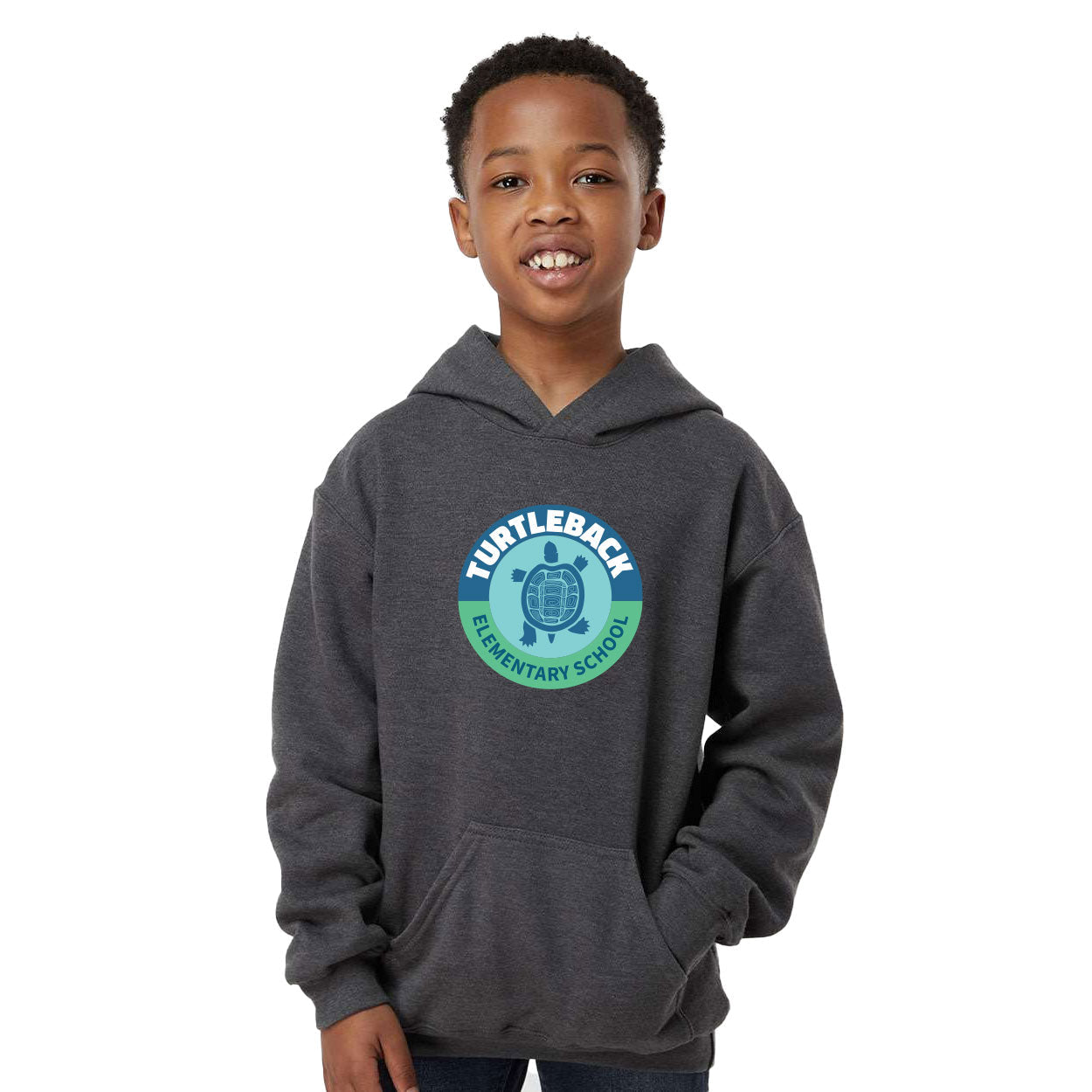 TURTLEBACK ELEMENTARY LOGO HOODED SWEATSHIRT