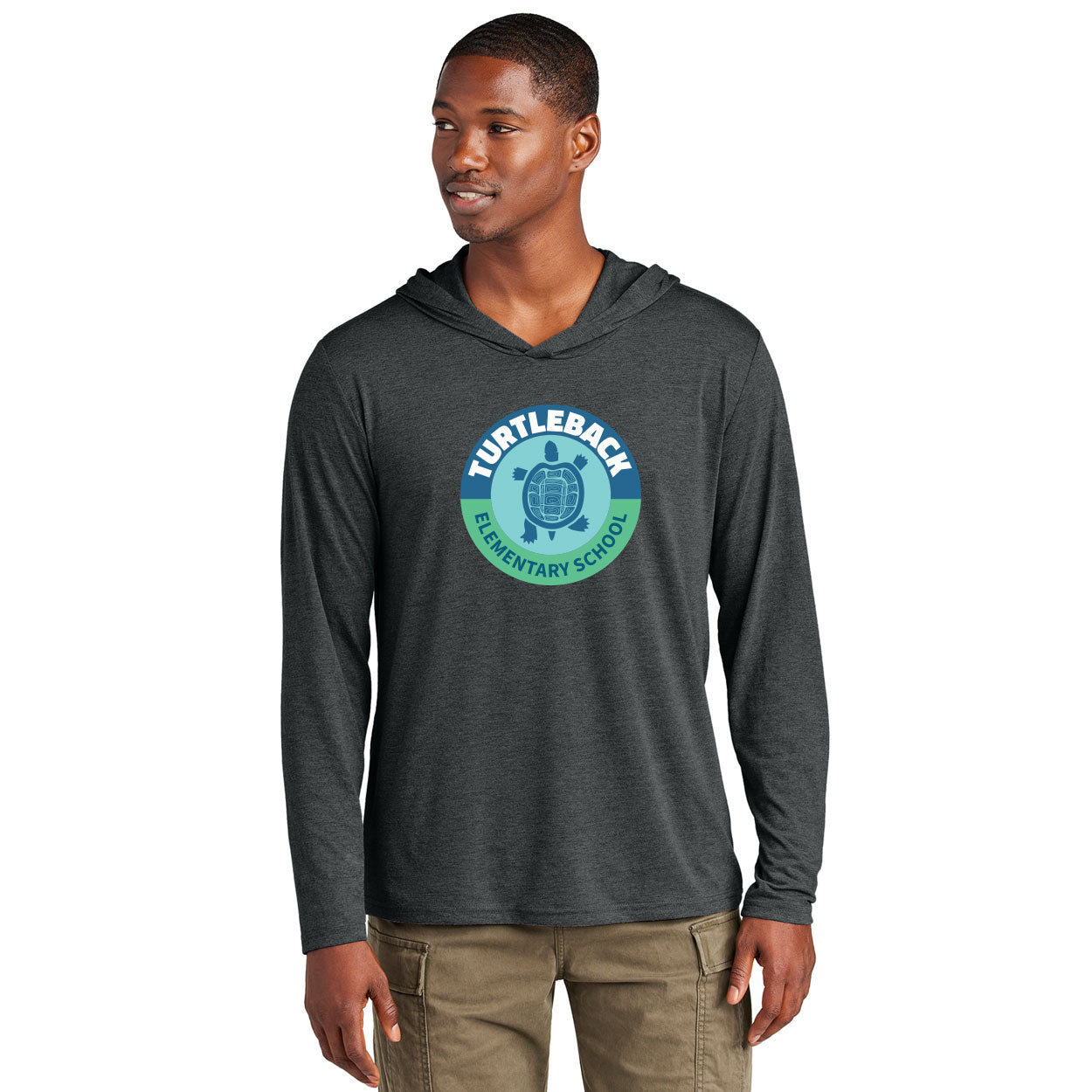 TURTLEBACK ELEMENTARY LOGO LONG SLEEVE HOODIE