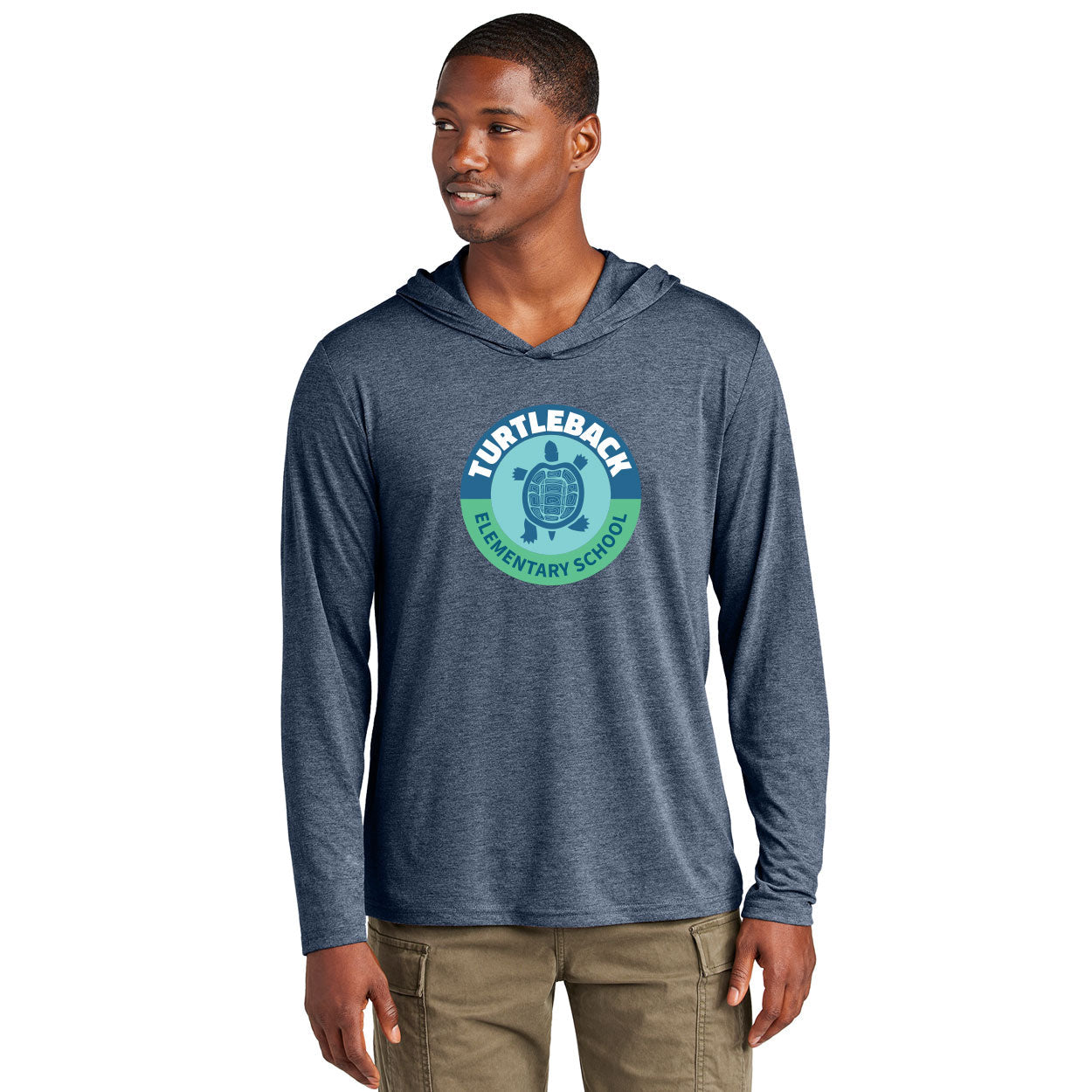 TURTLEBACK ELEMENTARY LOGO LONG SLEEVE HOODIE