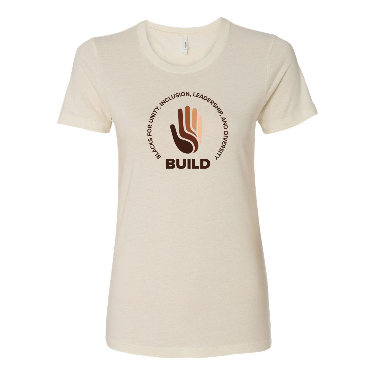 BUILD LOGO WOMENÕS COTTON TEE