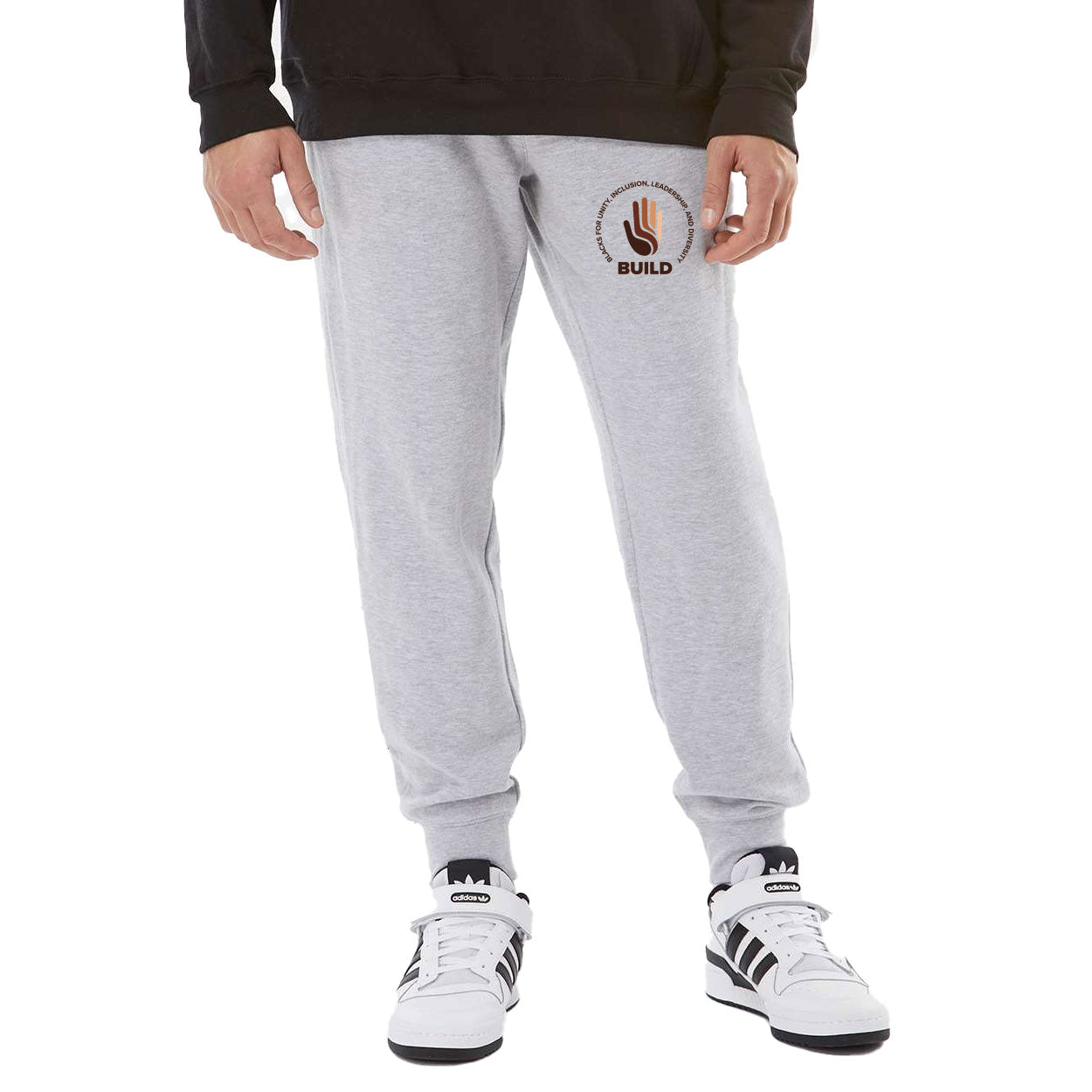 BUILD LOGO MIDWEIGHT FLEECE PANTS