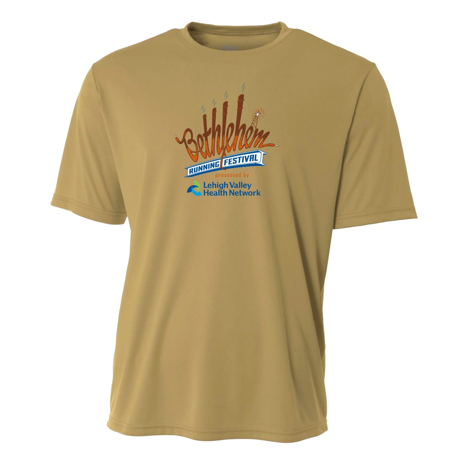 BETHLEHEM RUNNING FESTIVAL LOGO PERFORMANCE SHORT SLEEVE TEE