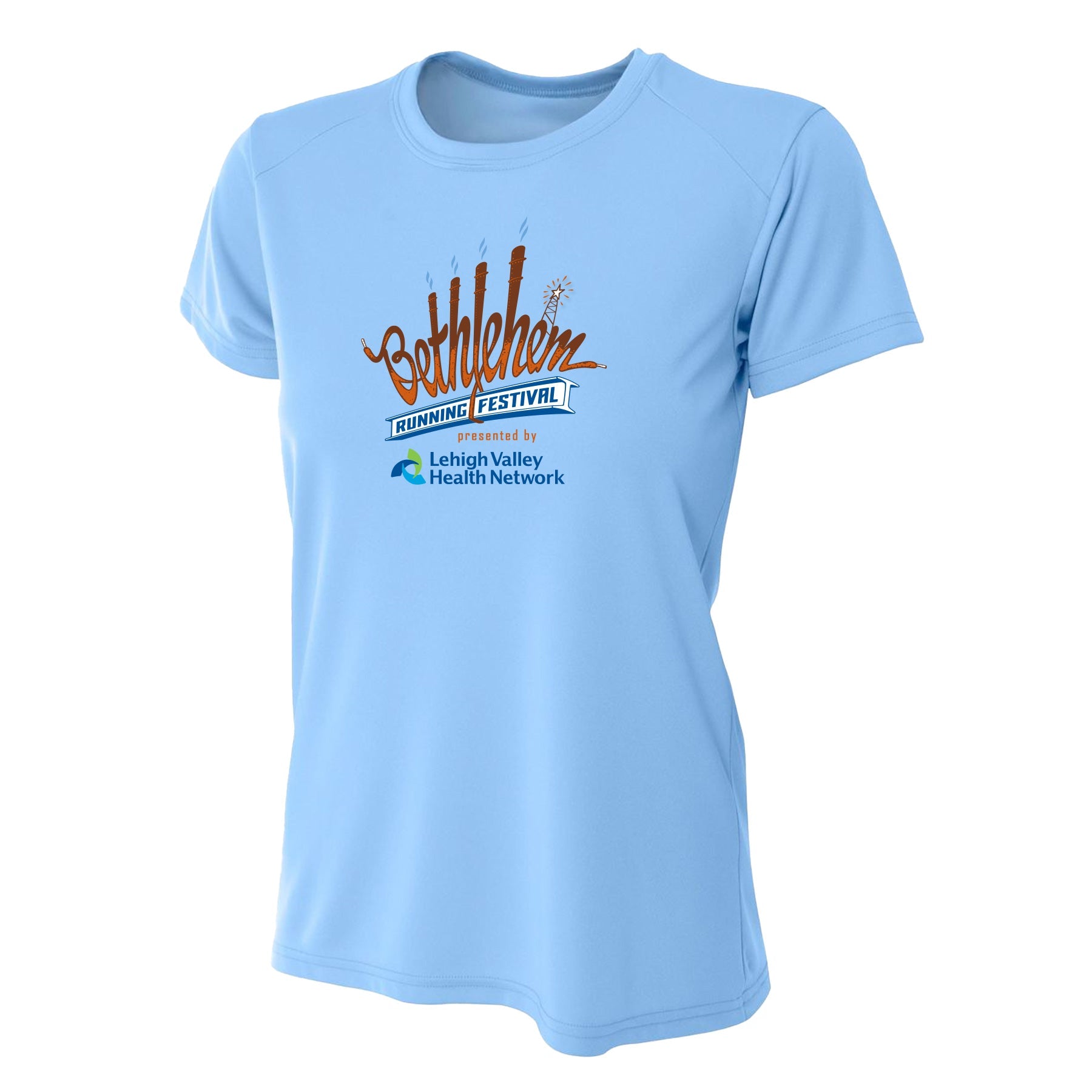 BETHLEHEM RUNNING FESTIVAL LOGO PERFORMANCE SHORT SLEEVE TEE